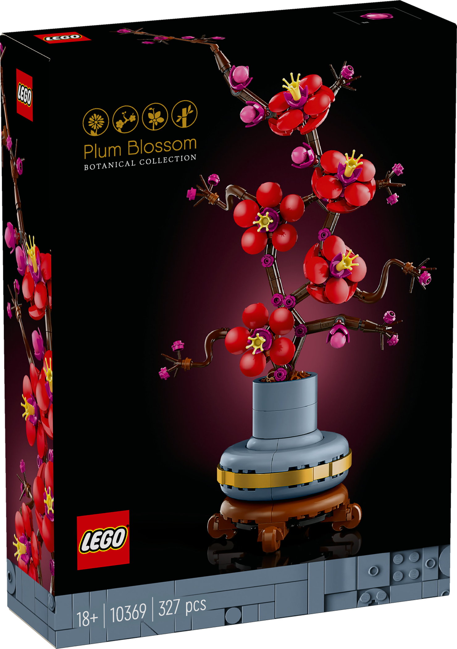LEGO&reg; Icons Pflaumenbl�te 327 Teile 10369