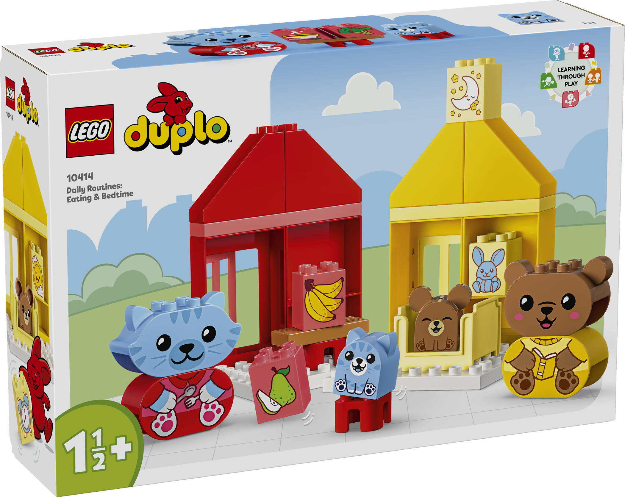 LEGO® DUPLO® Creative Play Alltagsroutinen: Essen & Schlafenszeit 28 Teile 10414