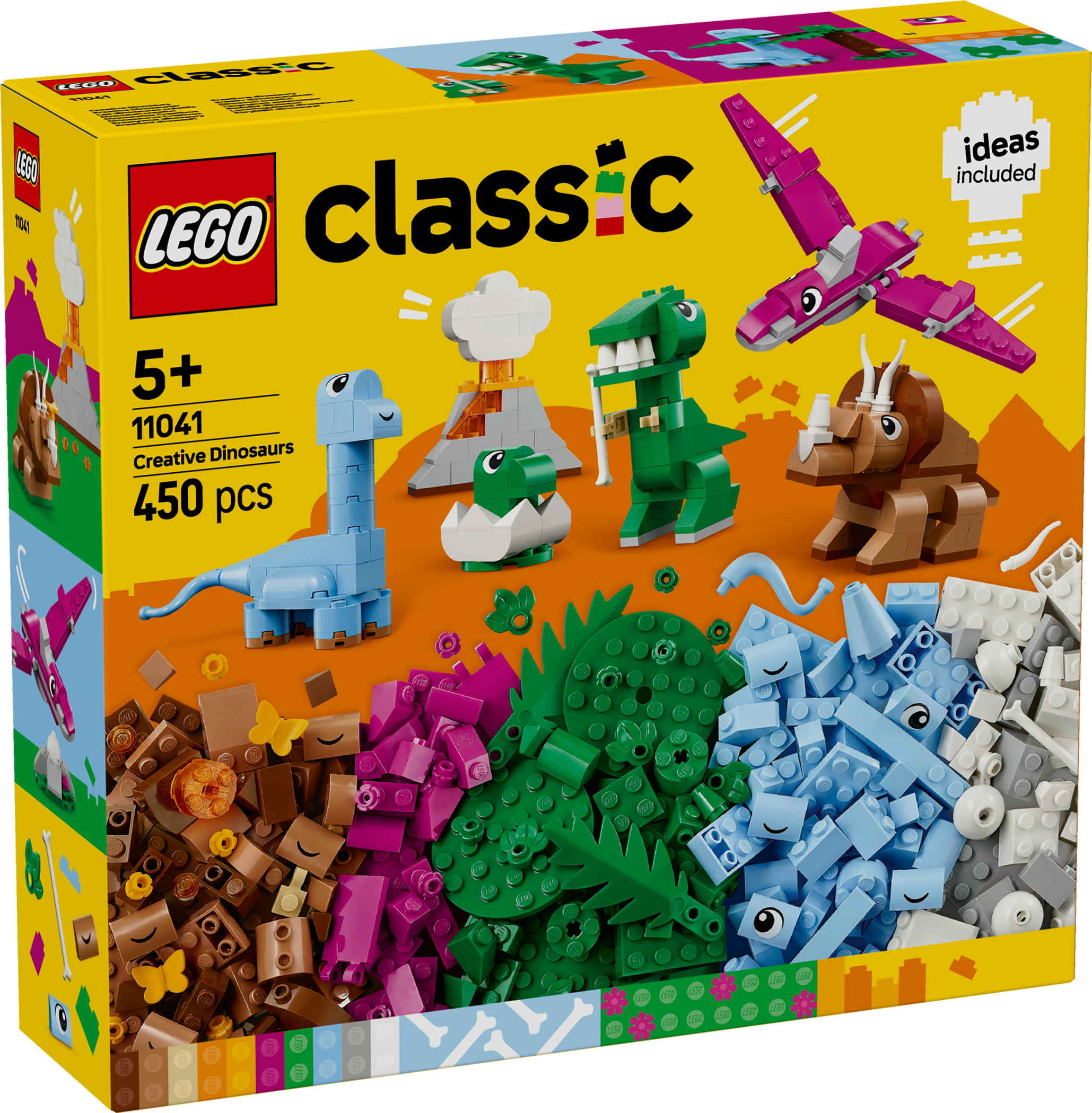 LEGO® Classic Kreative Dinosaurier 450 Teile 11041