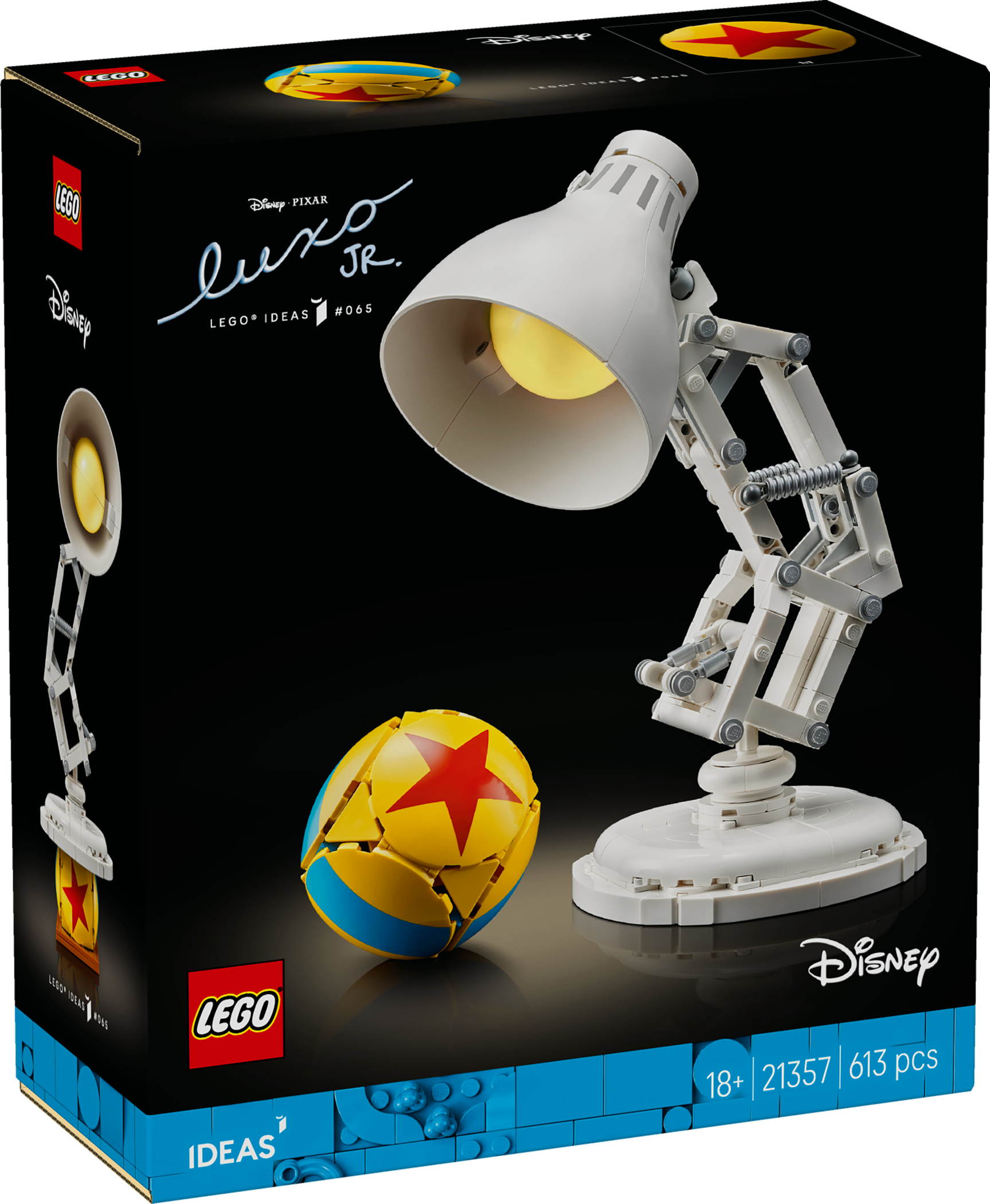 LEGO® Ideas Disney Pixar Luxo Jr. 613 Teile 21357