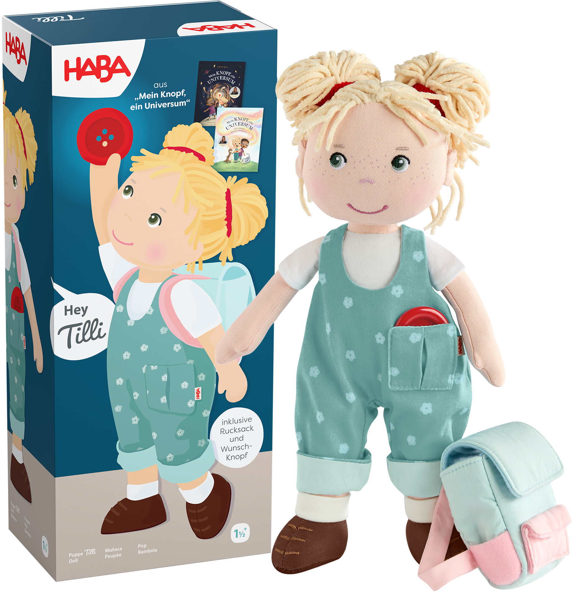 Haba Stoffpuppe Puppe Tilli 2013203001