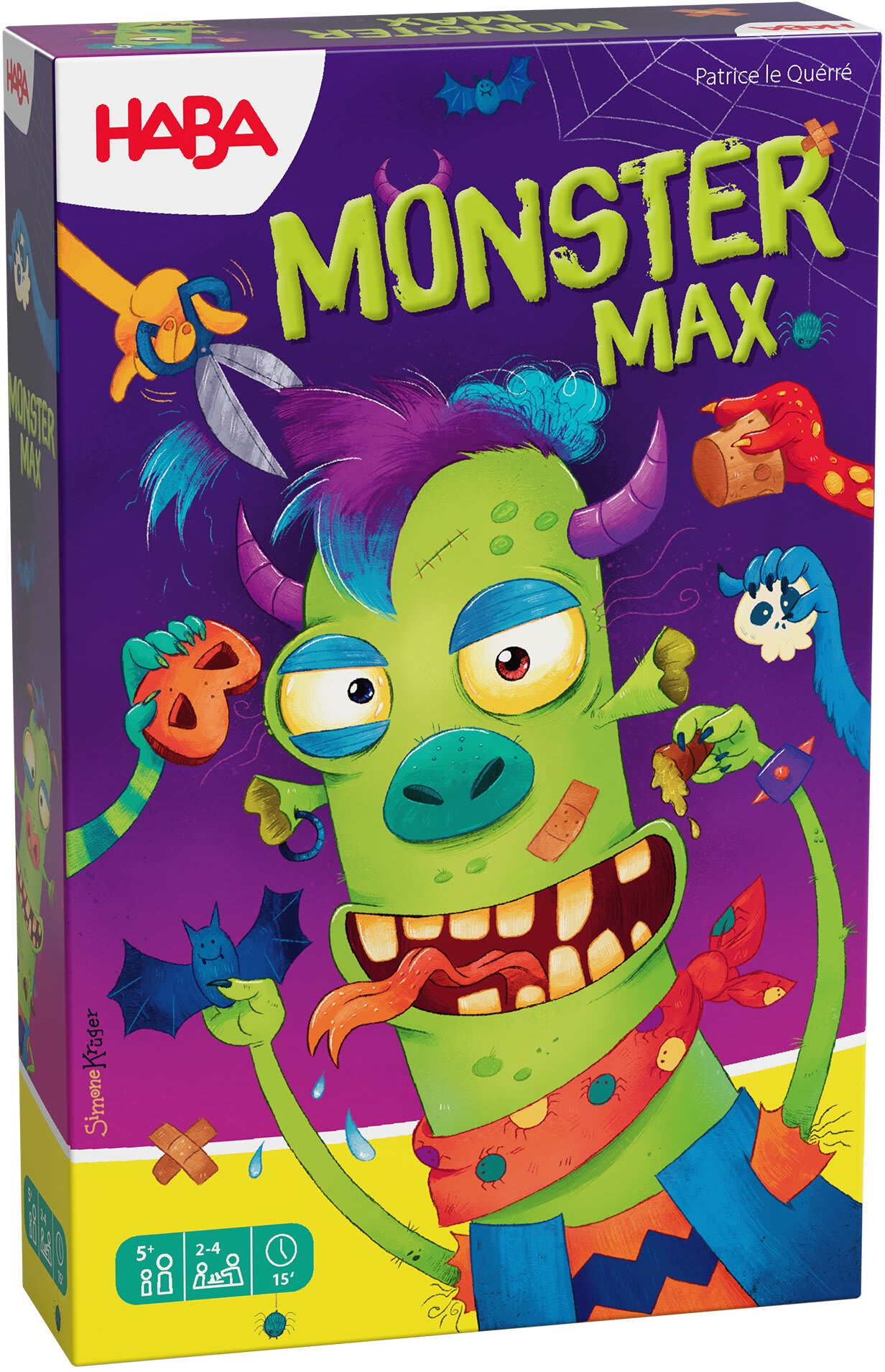 Haba Kinderspiel Wettlaufspiel Monster Max 2013188001