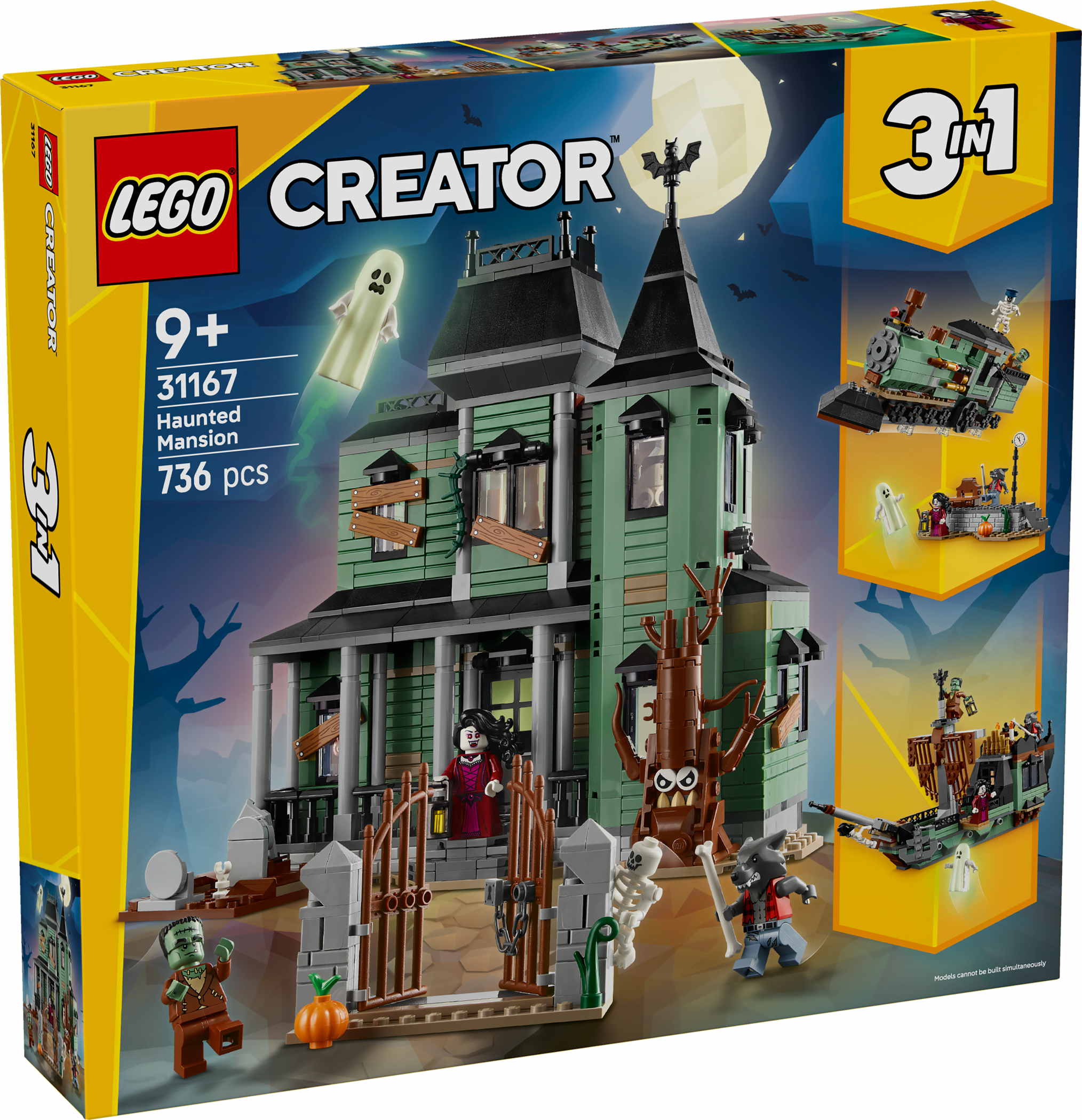 LEGO® Creator Geisterhaus 736 Teile 31167