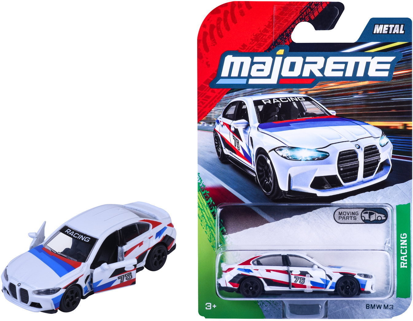 Majorette Spielzeugauto BMW M3 7,5 cm 8504000000Q01