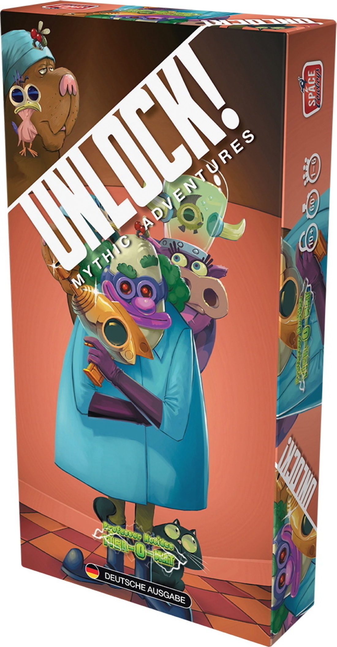Space Cowboys Familienspiel Unlock! Nosides TIER-O-MAT SCOD0066