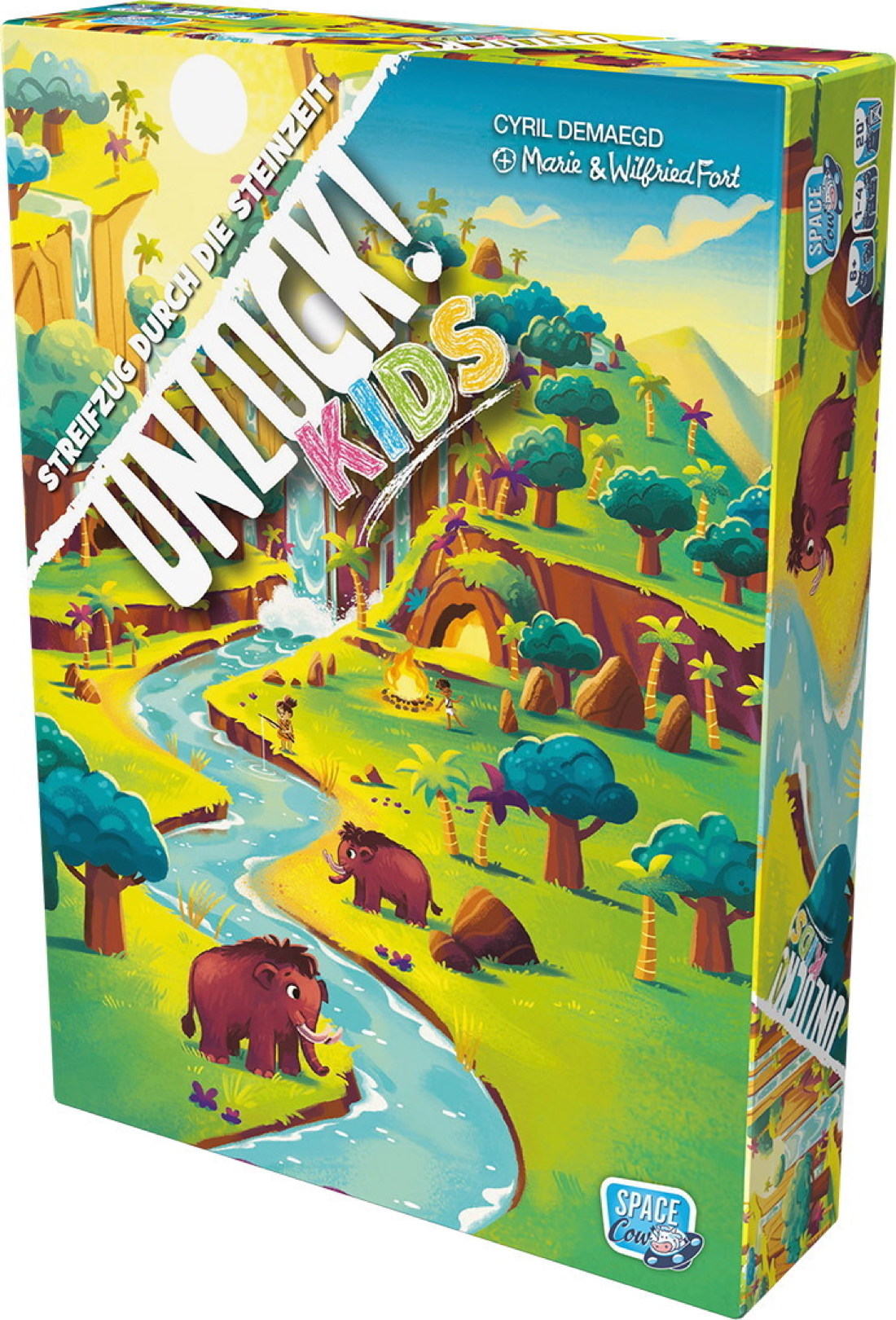 Space Cowboys Kinderspiel Unlock! Kids Streifzug durch die Steinzeit SCOD0114