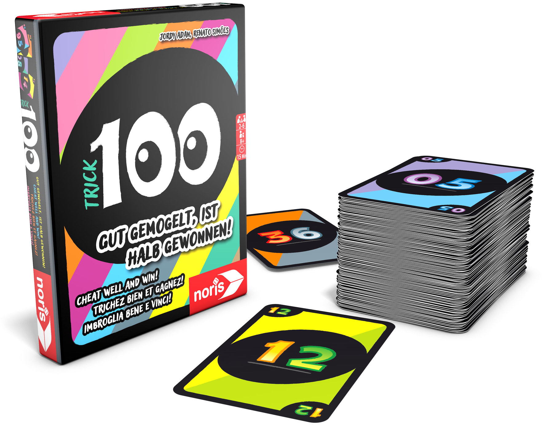 Noris Kartenspiel Wettlaufspiel Trick 100 Kartenspiel 606262066