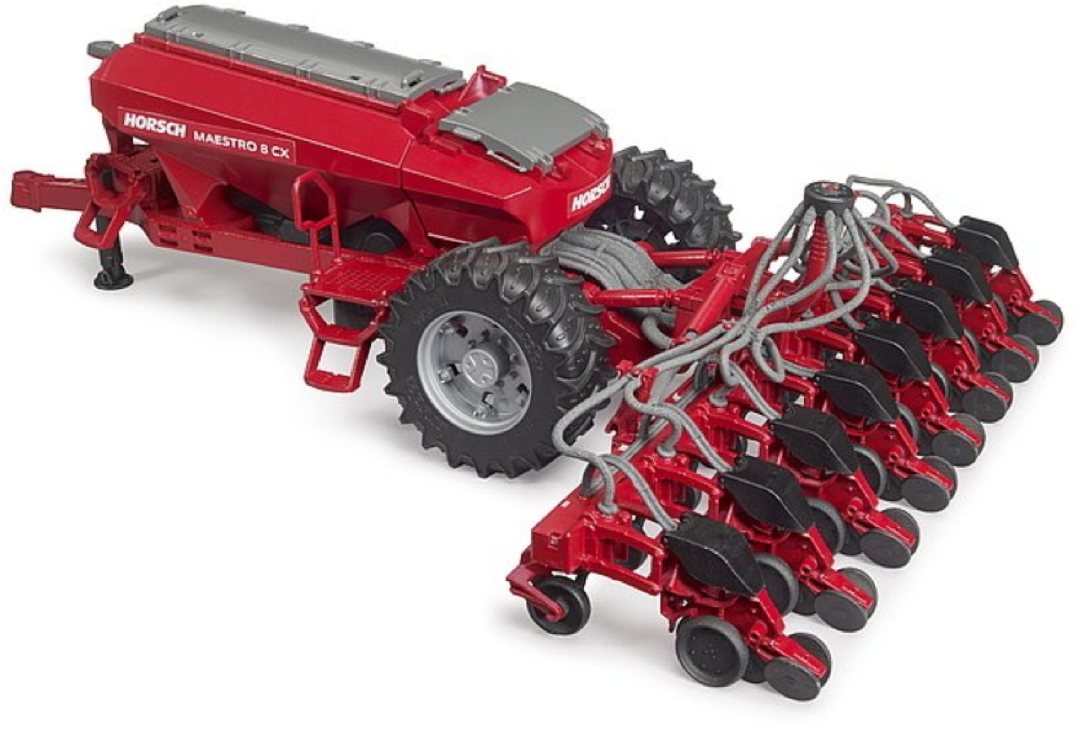 Bruder Spielfahrzeug Landwirtschaft Anh�nger Horsch Einzelkorns�maschine Maestro 8CX 02037