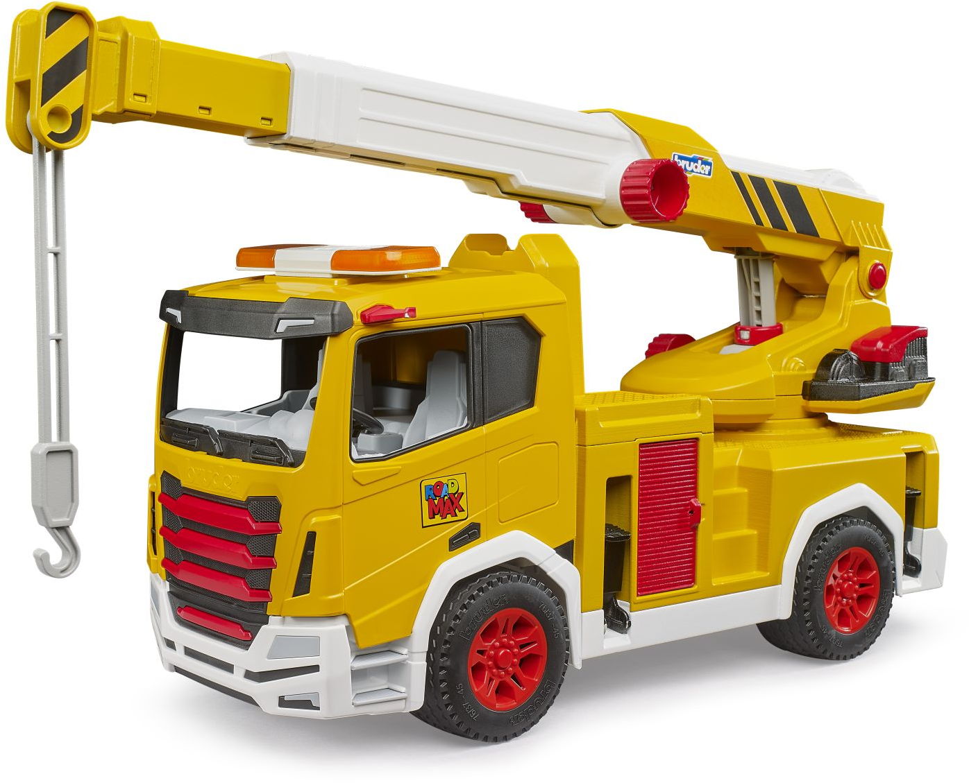Bruder Spielfahrzeug Roadmax Baustelle ROADMAX Kran-LKW 03471