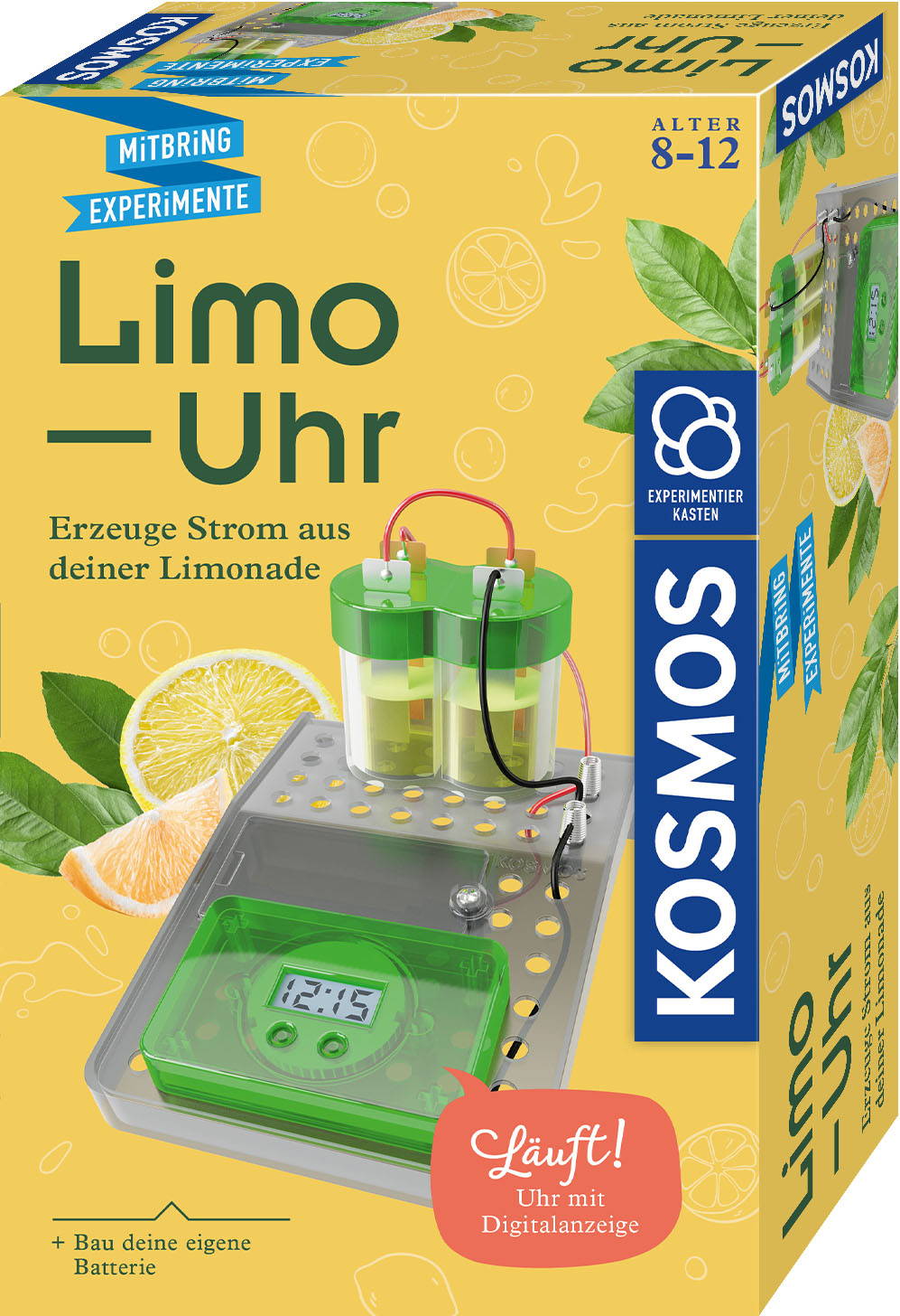Kosmos Experimentieren Elektronik Limo-Uhr 658090