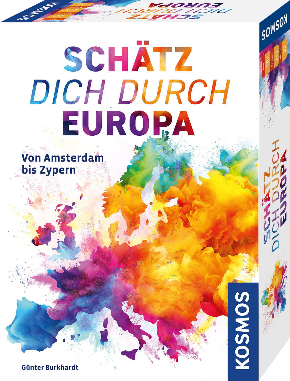 Kosmos Familienspiel Partyspiel Sch�tz dich durch Europa 686581