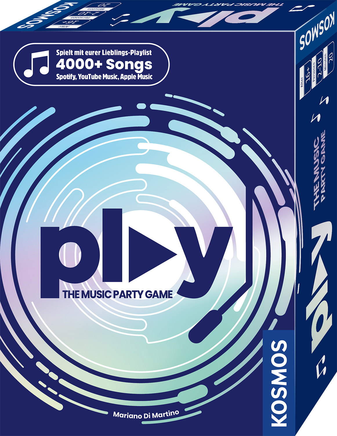 Kosmos Familienspiel Partyspiel PLAY The Music Party Game 687489
