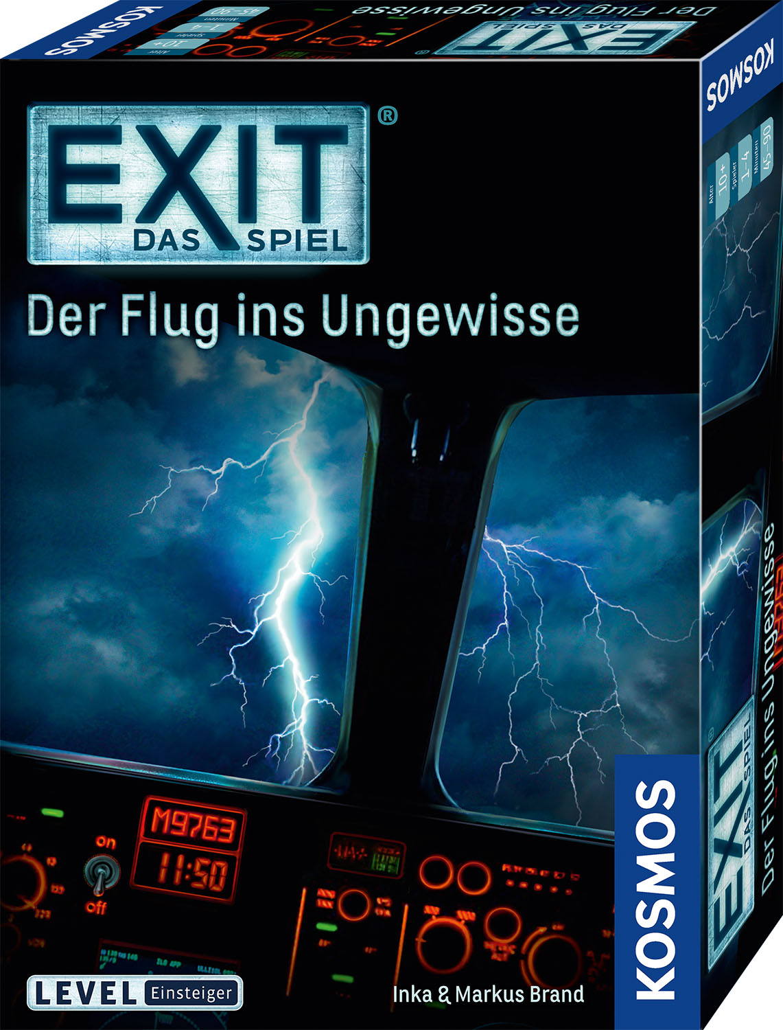 Kosmos Familienspiel Escape EXIT&reg; Der Flug ins Ungewisse Level Einsteiger 691769