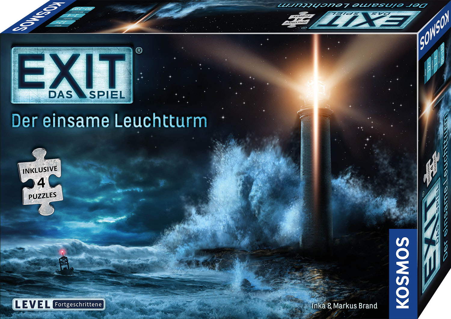 Kosmos Familienspiel Escape EXIT® Spiel + Puzzle Der einsame Leuchtturm Level Fortgeschritten 6...