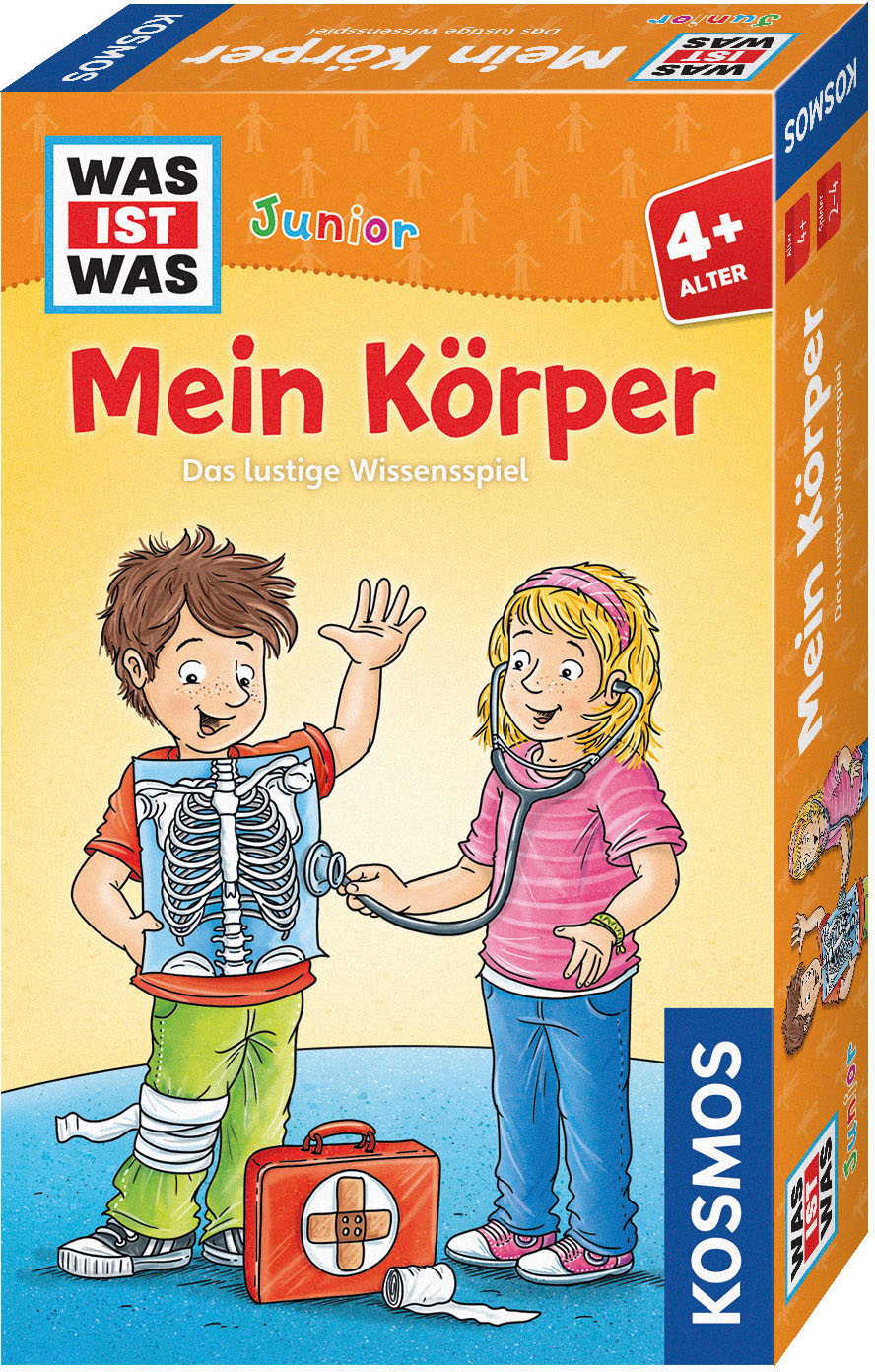 Kosmos Mitbringspiel Wissensspiel WAS IST WAS Junior Mein Körper 711498