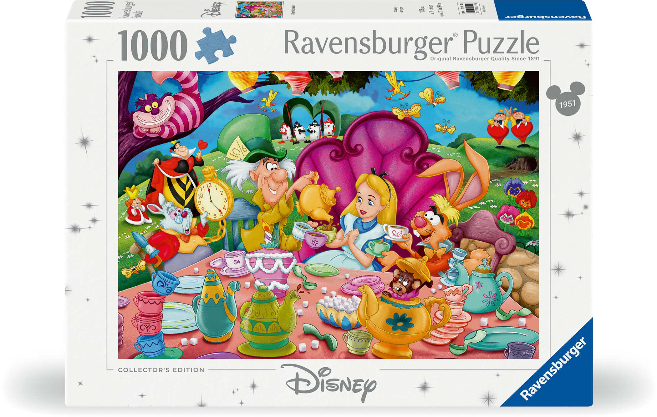 1000 Teile Ravensburger Puzzle Disney Classics Alice im Wunderland 12000109