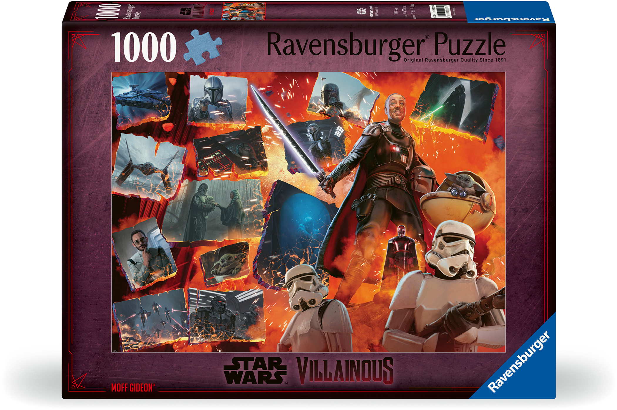 1000 Teile Ravensburger Puzzle Star Wars Villainous Moff Gideon 12000271