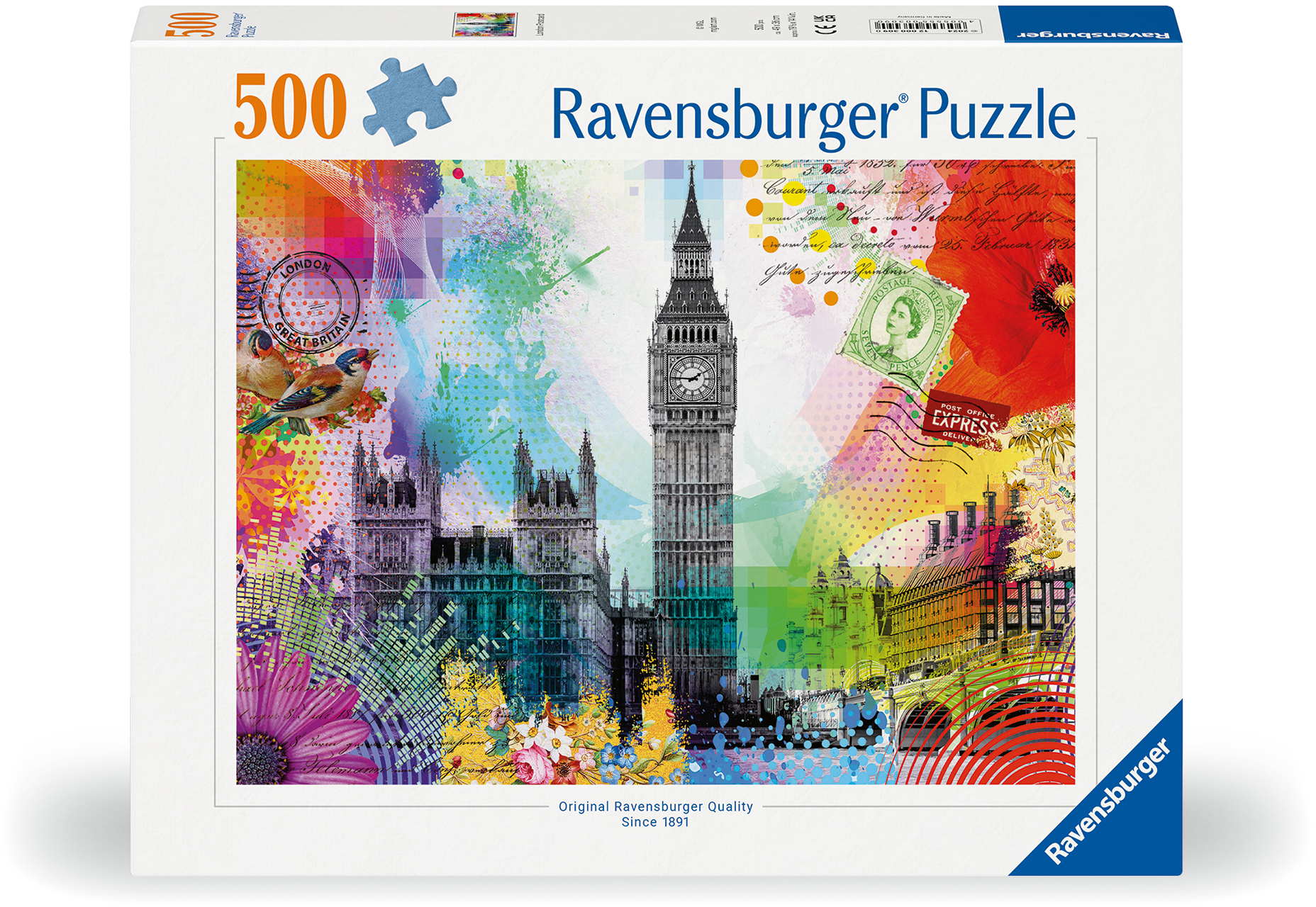 500 Teile Ravensburger Puzzle Grüße aus London 12000309