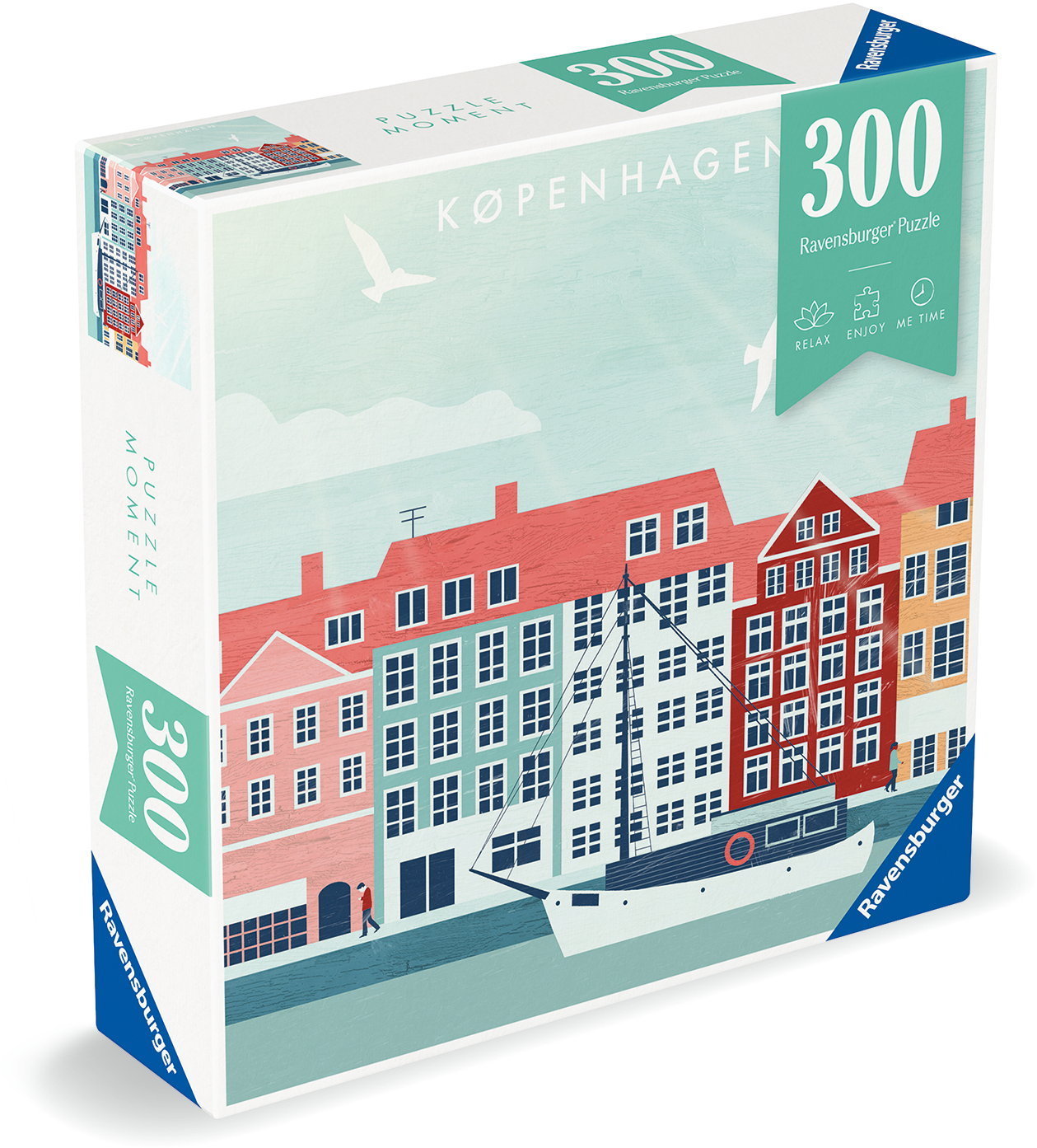 300 Teile Ravensburger Puzzle Moment City Kopenhagen 12000769