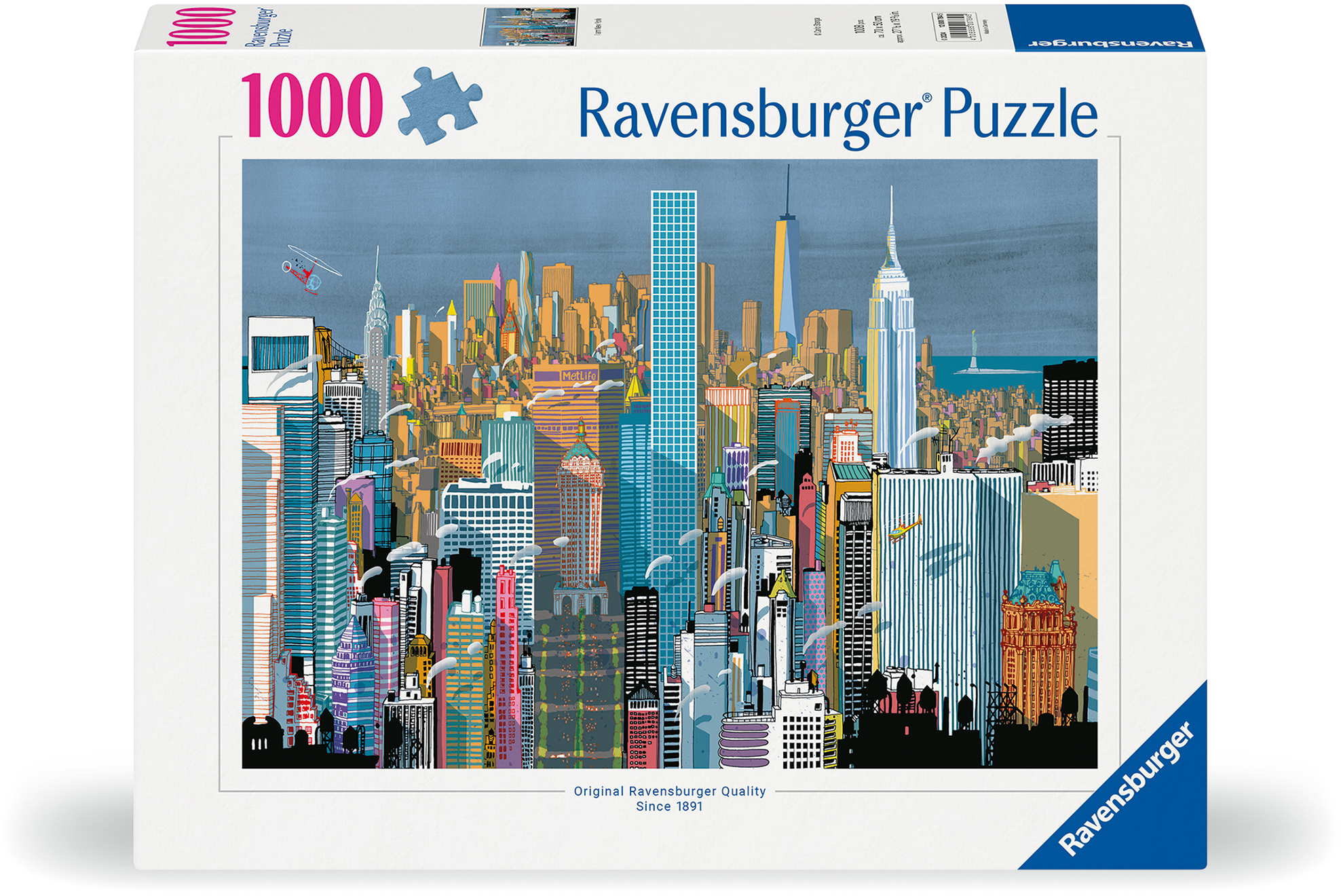 1000 Teile Ravensburger Puzzle I am New York 12000784