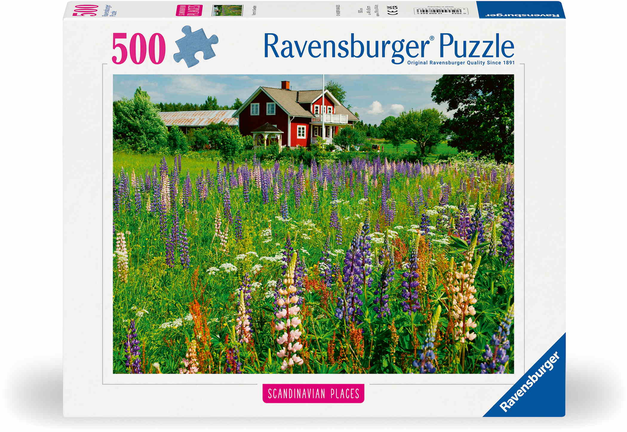 500 Teile Ravensburger Puzzle Bauernhof in Schweden 12000844