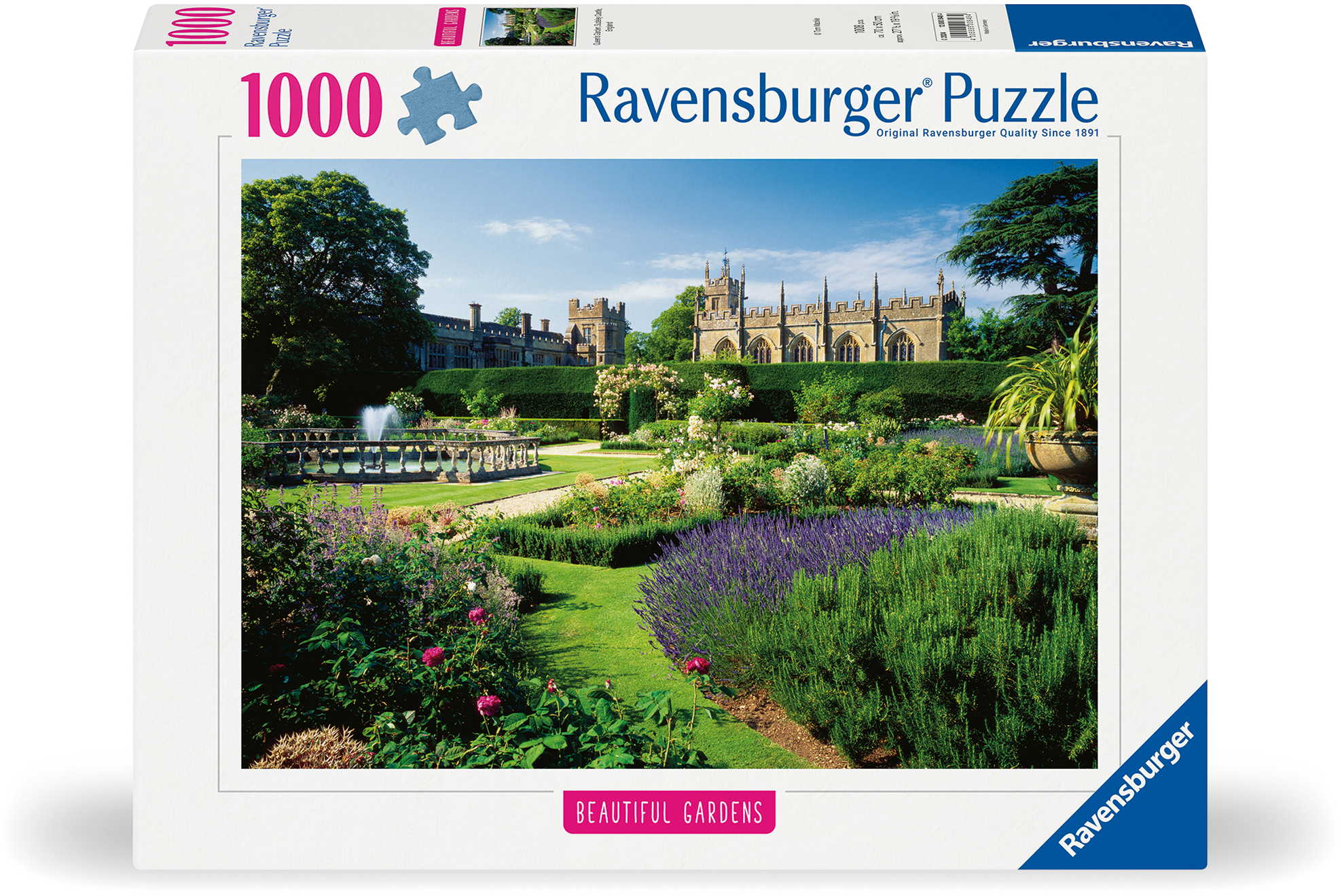 1000 Teile Ravensburger Puzzle Queen's Garden, Sudeley Castle, England 12000848