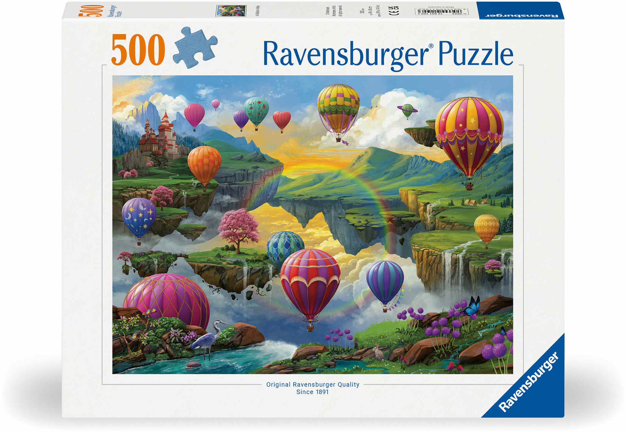 500 Teile Ravensburger Puzzle Tal der Luftballons 12001190