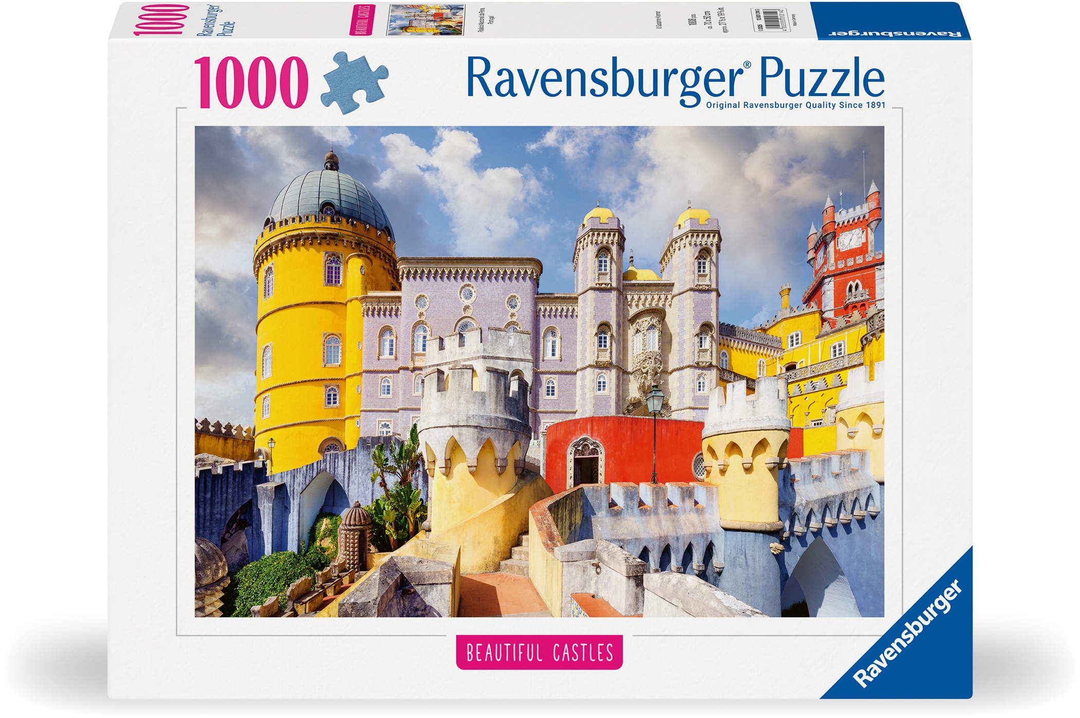 1000 Teile Ravensburger Puzzle Beautiful Castles Pal&aacute;cio Nacional da Pena Portugal 12001314