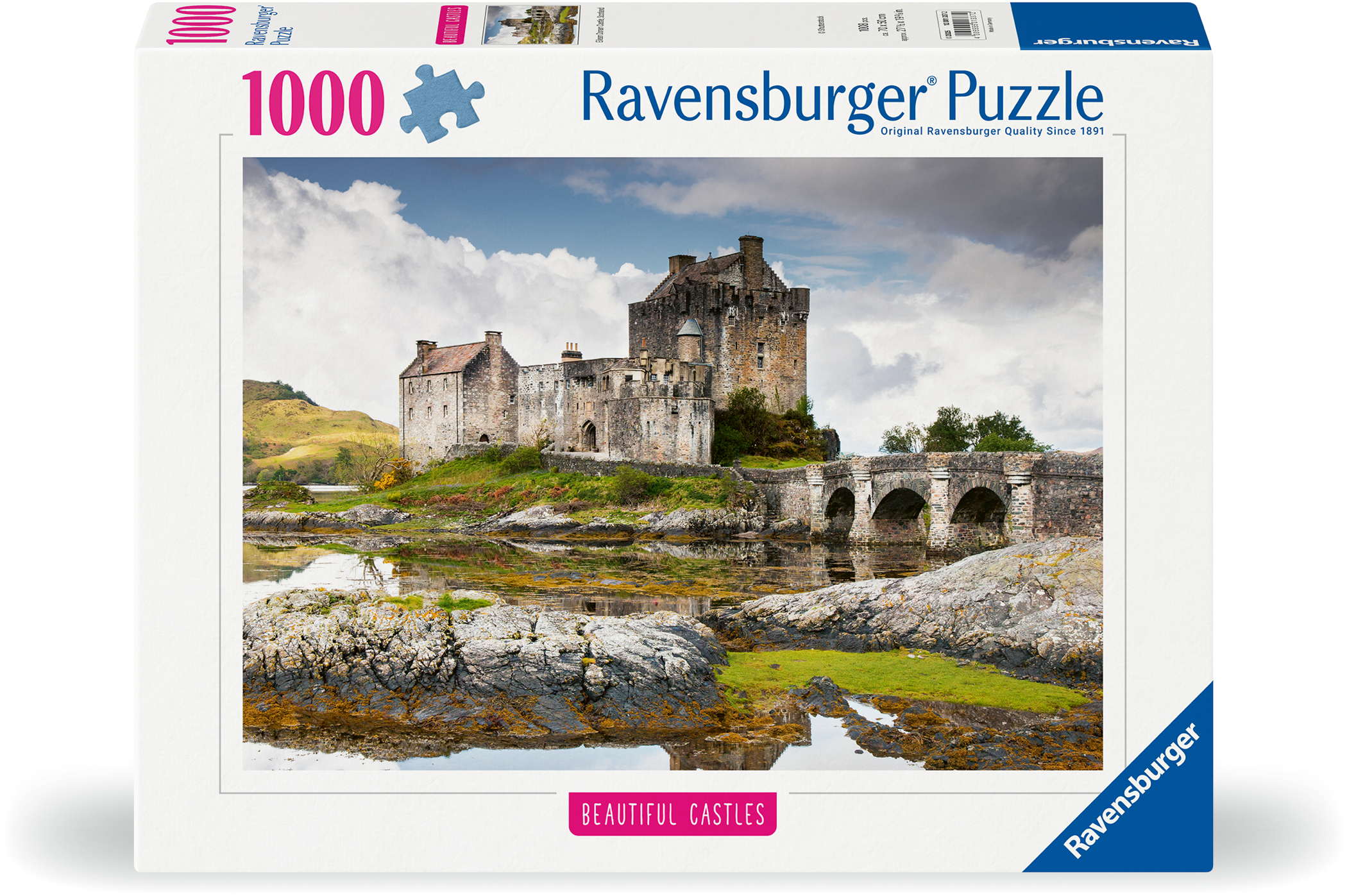 1000 Teile Ravensburger Puzzle Beautiful Castles Eilean Donan Castle Schottland 12001337