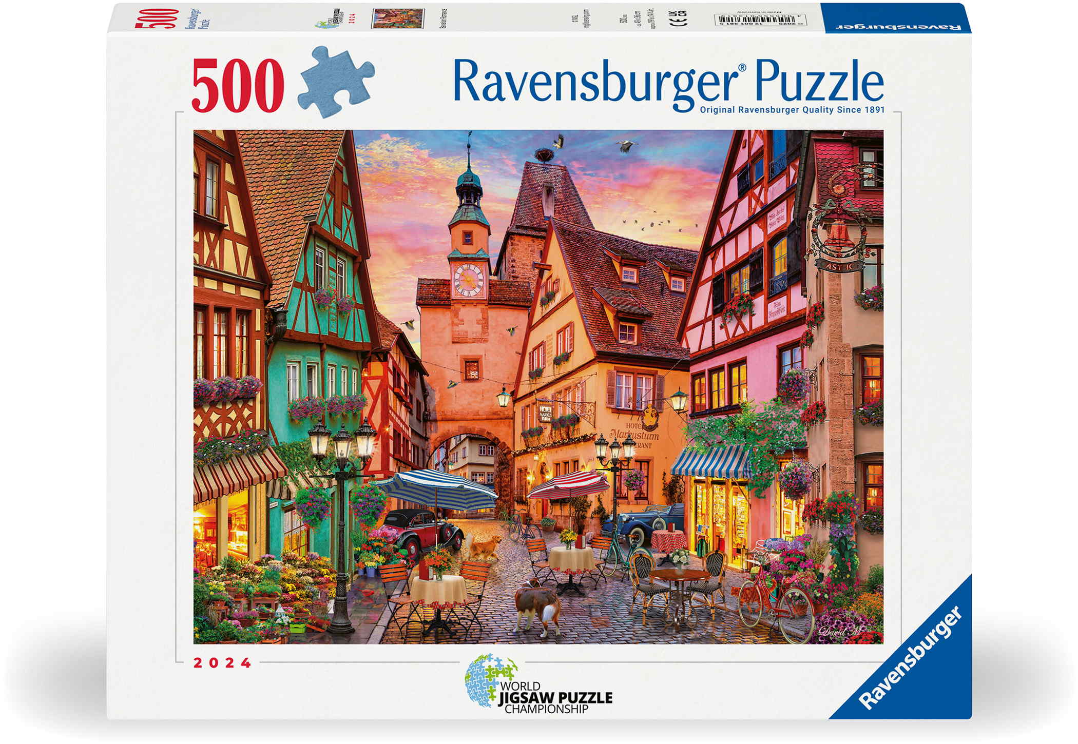 500 Teile Ravensburger Puzzle Bavarian Romance 12001381