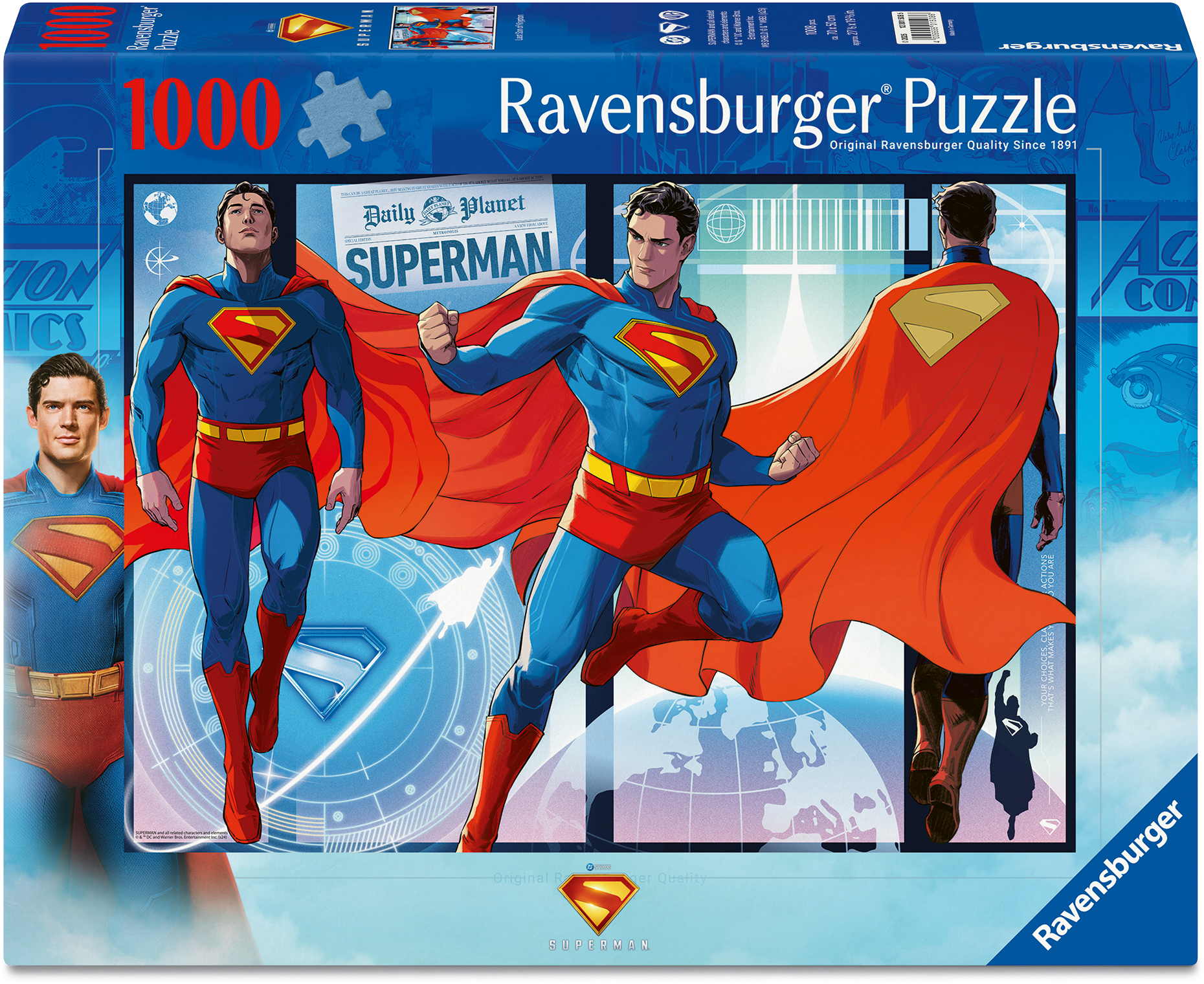 1000 Teile Ravensburger Puzzle Superman Der letzte Sohn von Krypton 12001508