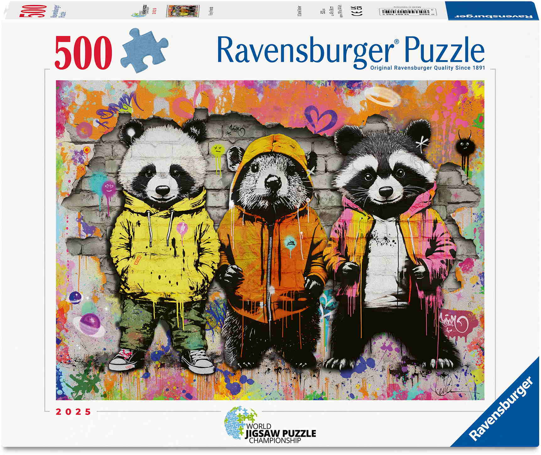 500 Teile Ravensburger Puzzle Flauschige Freunde 12001705