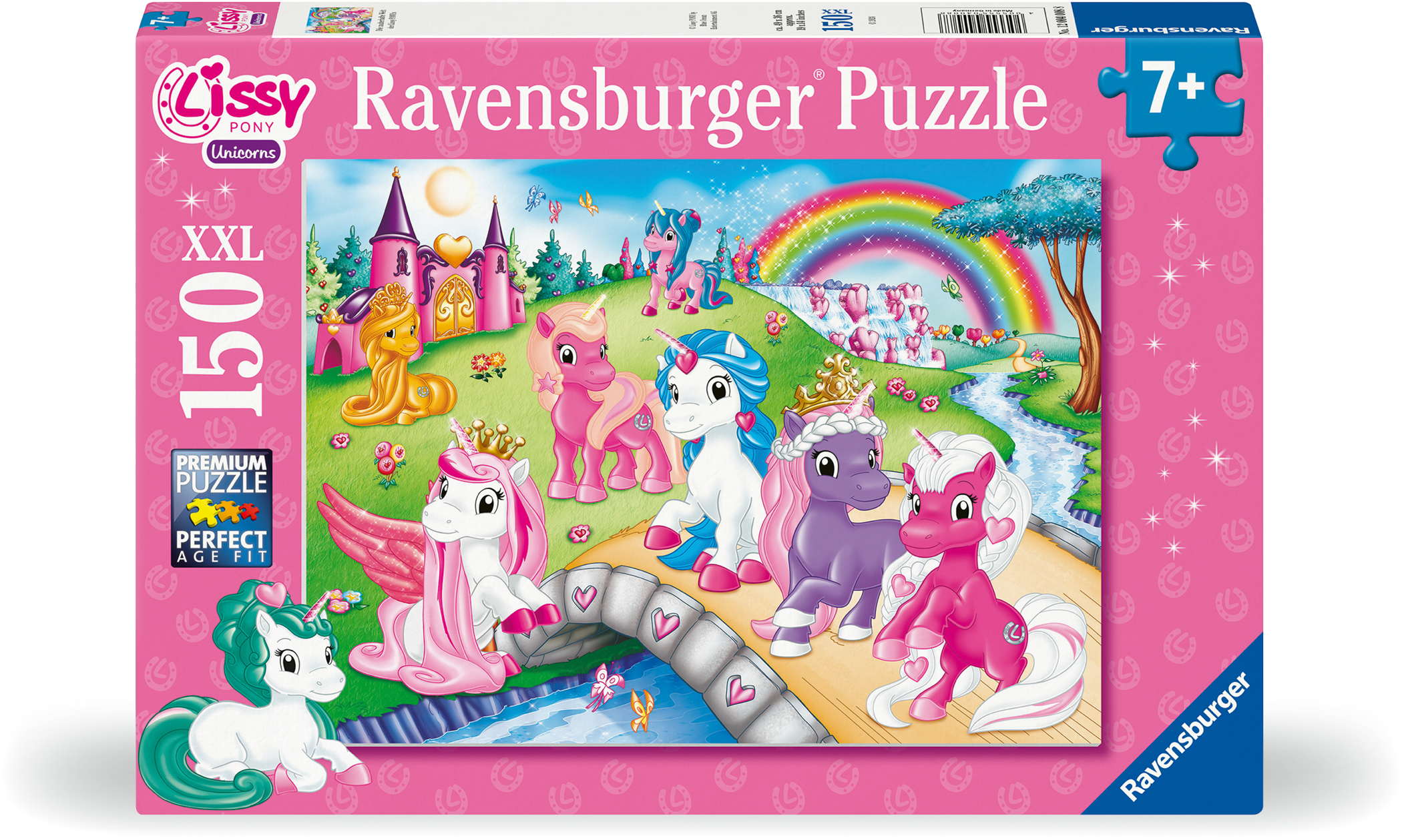 150 Teile Ravensburger Kinder Puzzle XXL Lissy Pony Die zauberhafte Welt der Lissy PONYs 12004008