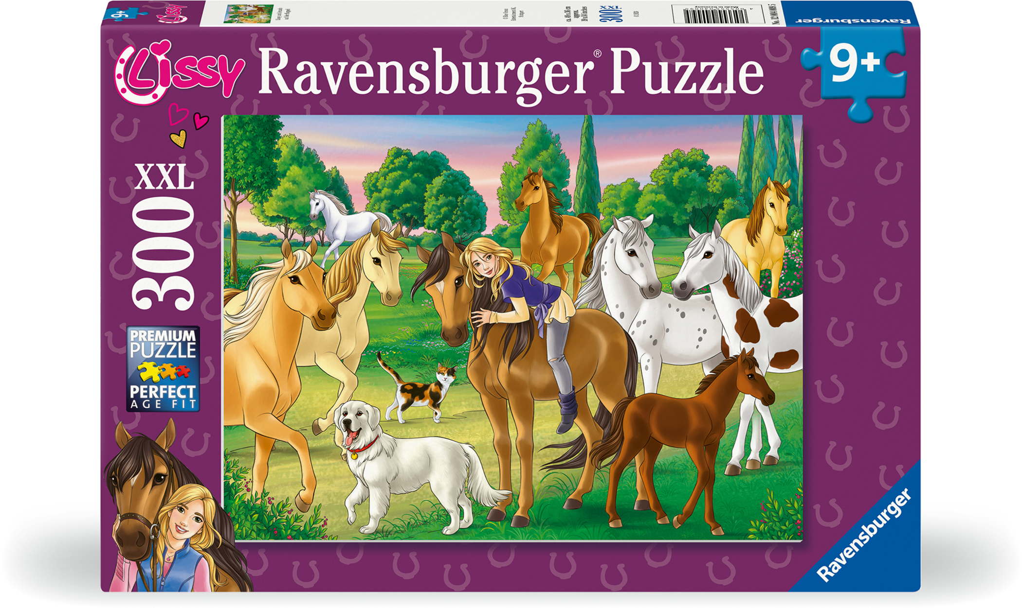 300 Teile Ravensburger Kinder Puzzle XXL Lissy und Arcado auf der Koppel 12004009
