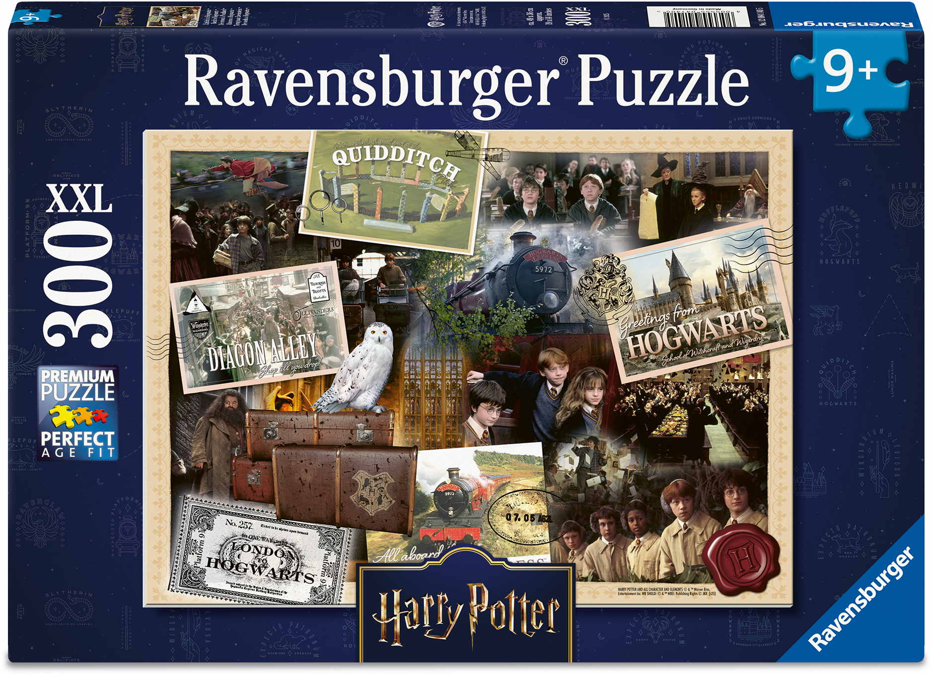 300 Teile Ravensburger Kinder Puzzle XXL Harry Potter Zurück in Hogwarts 12004140