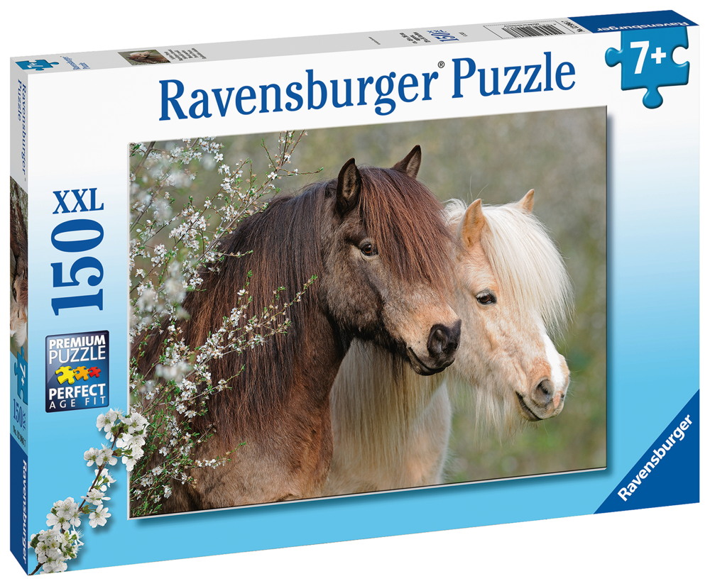 150 Teile Ravensburger Kinder Puzzle XXL Sch�ne Pferde 12986