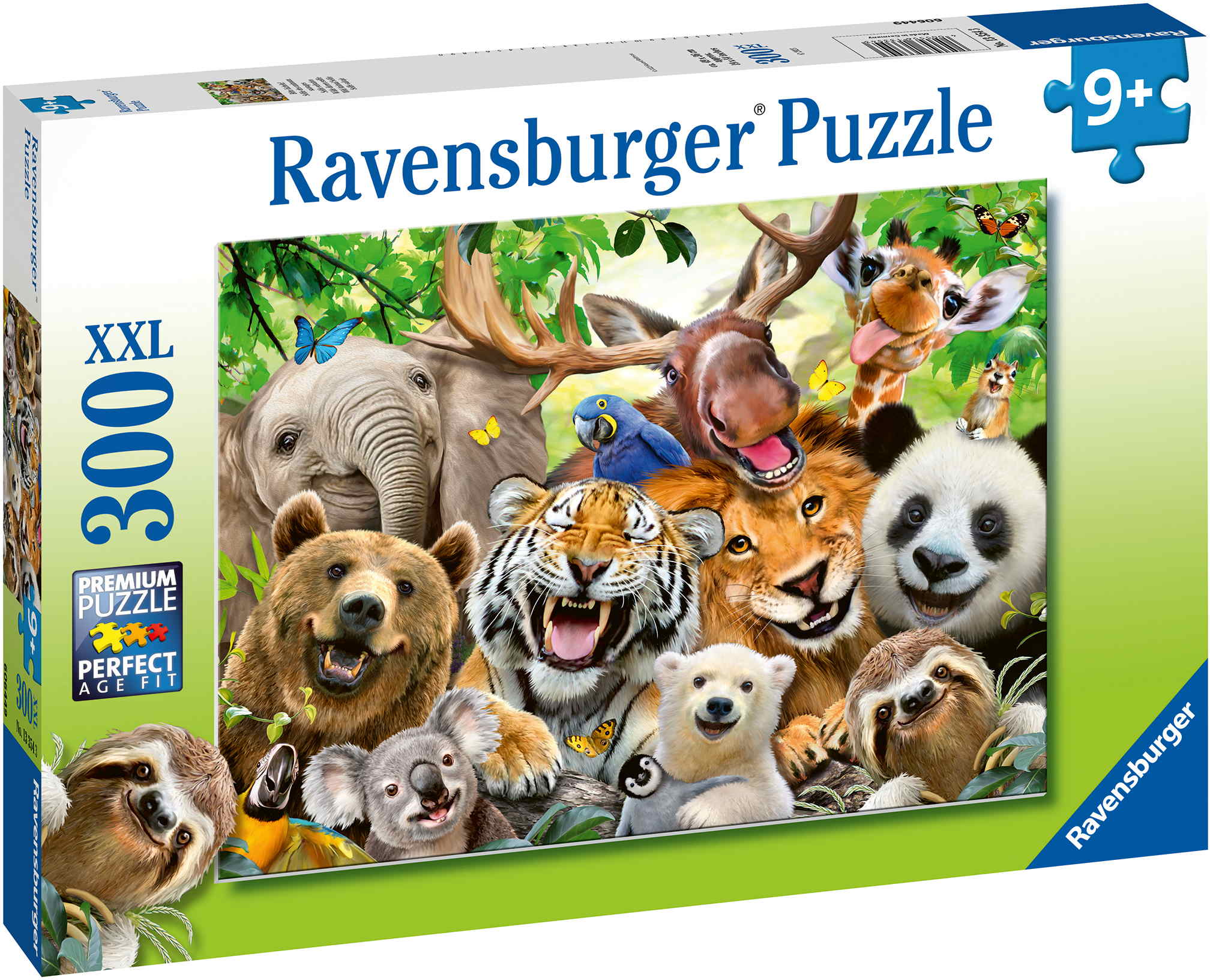 300 Teile Ravensburger Kinder Puzzle XXL Bitte lächeln! 13354