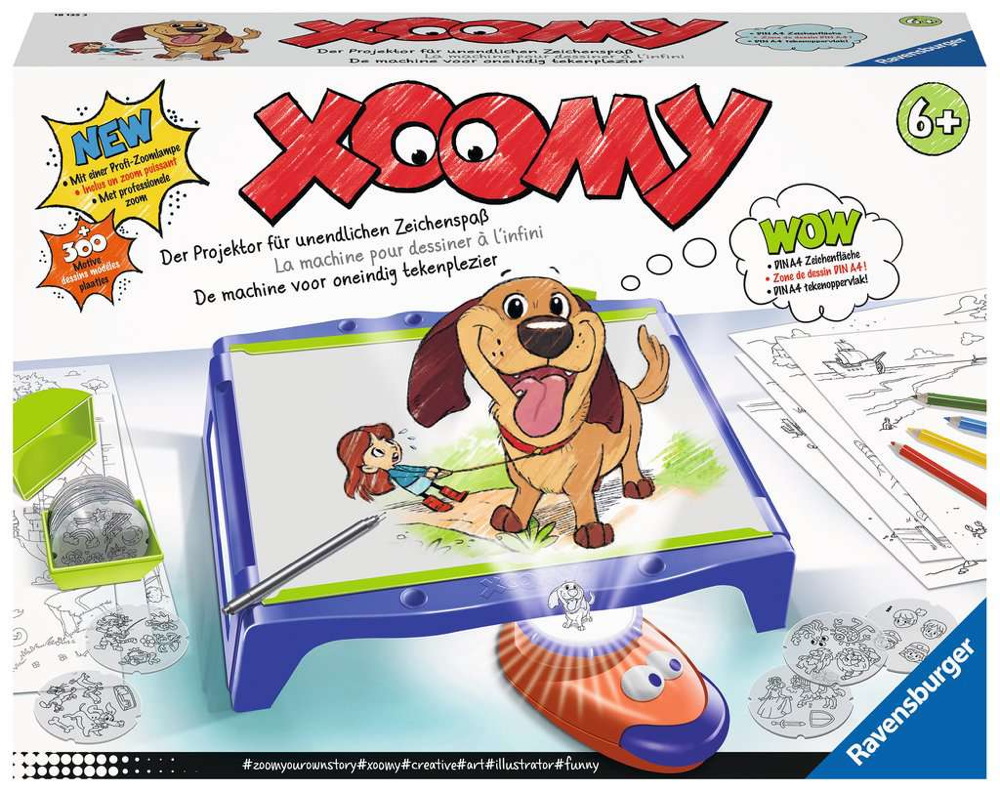 Ravensburger Creation Zeichnen XOOMY Maxi Xoomy Maxi A4 Tisch 18135