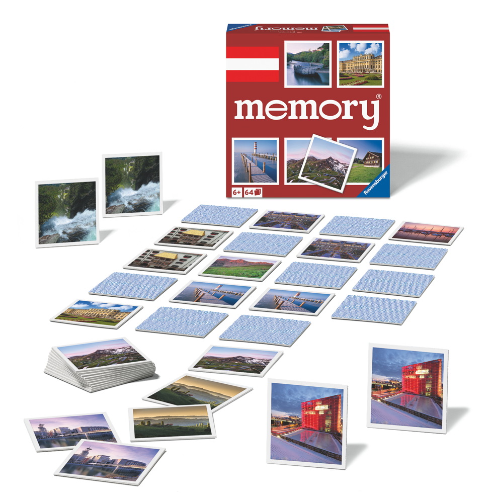 64 Karten Ravensburger Kinderspiel Kartenlegespiel memory Österreich 20884
