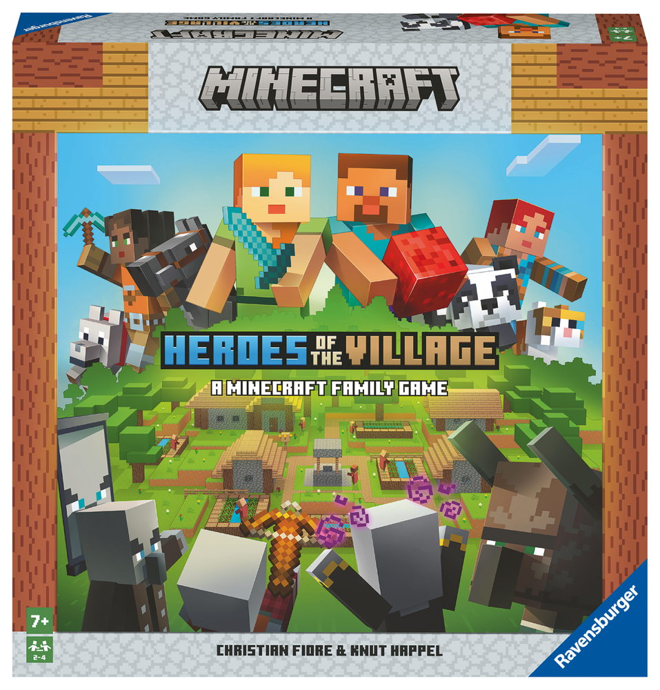 Ravensburger Familienspiel Strategiespiel Minecraft Heroes of the Village 20914