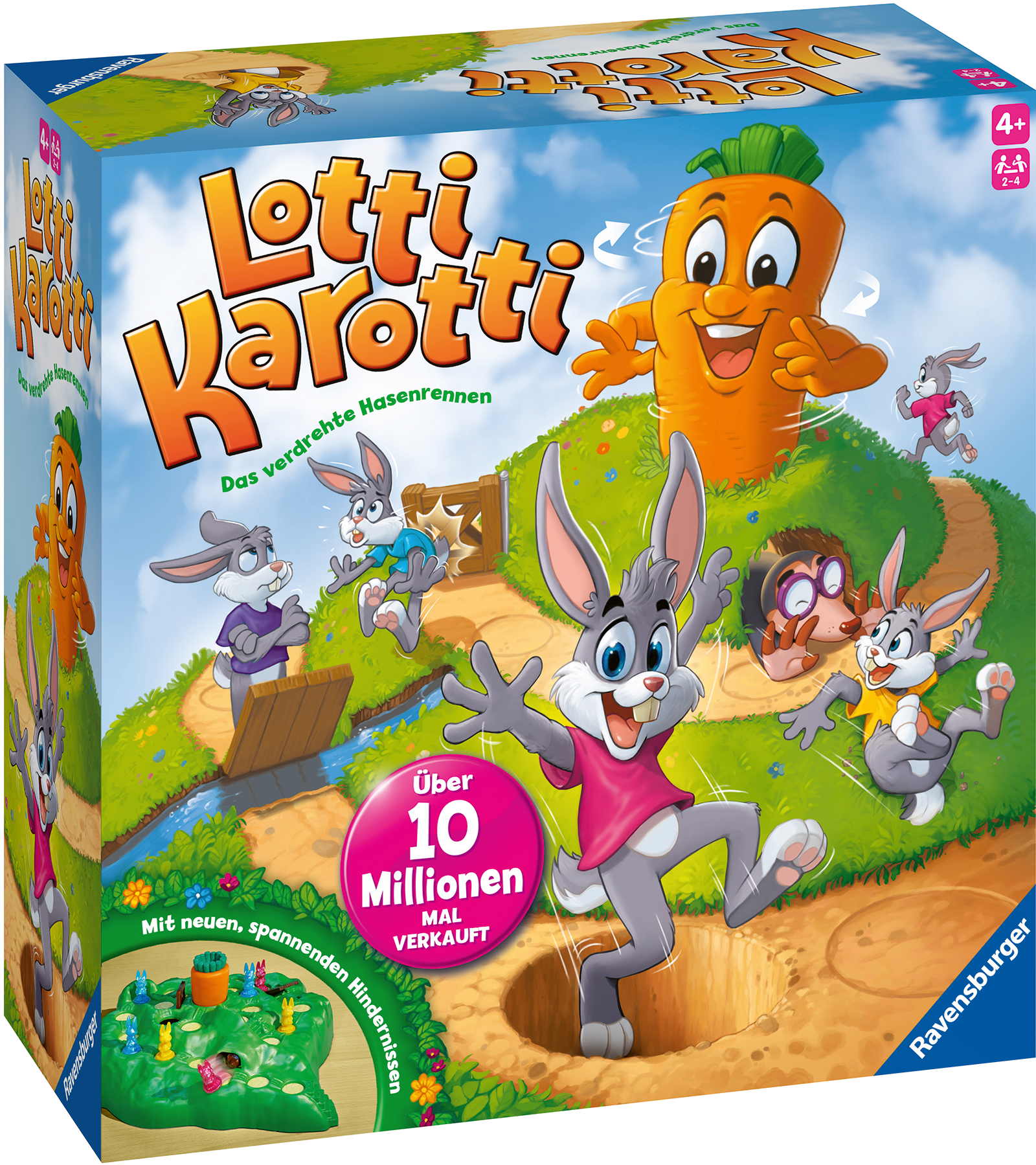 Ravensburger Kinderspiel Wettlaufspiel Lotti Karotti 22343