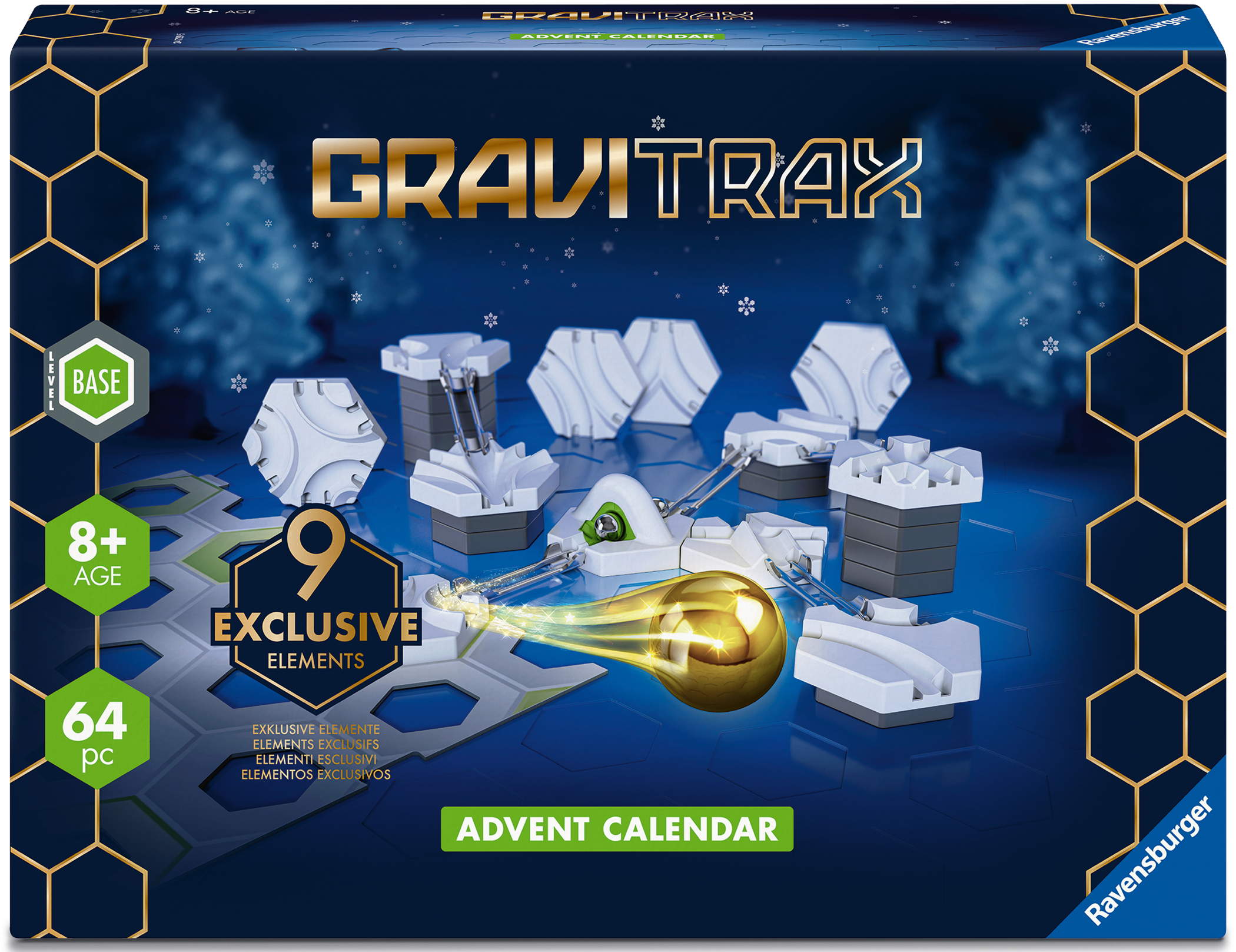 Ravensburger Gravitrax Adventskalender Slopes 2025 ab 8 Jahre 24729