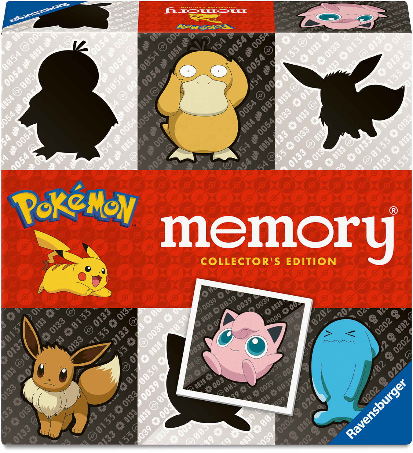 64 Karten Ravensburger Kinderspiel Kartenlegespiel Collector's memory Pokémon 24954