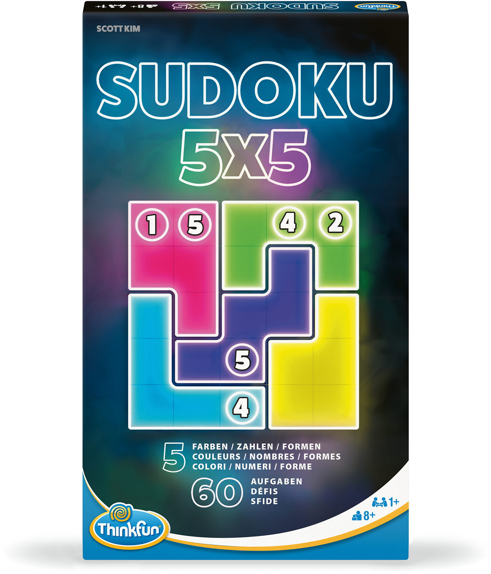 Thinkfun Familienspiel Logikspiel Sudoku 5x5 76634