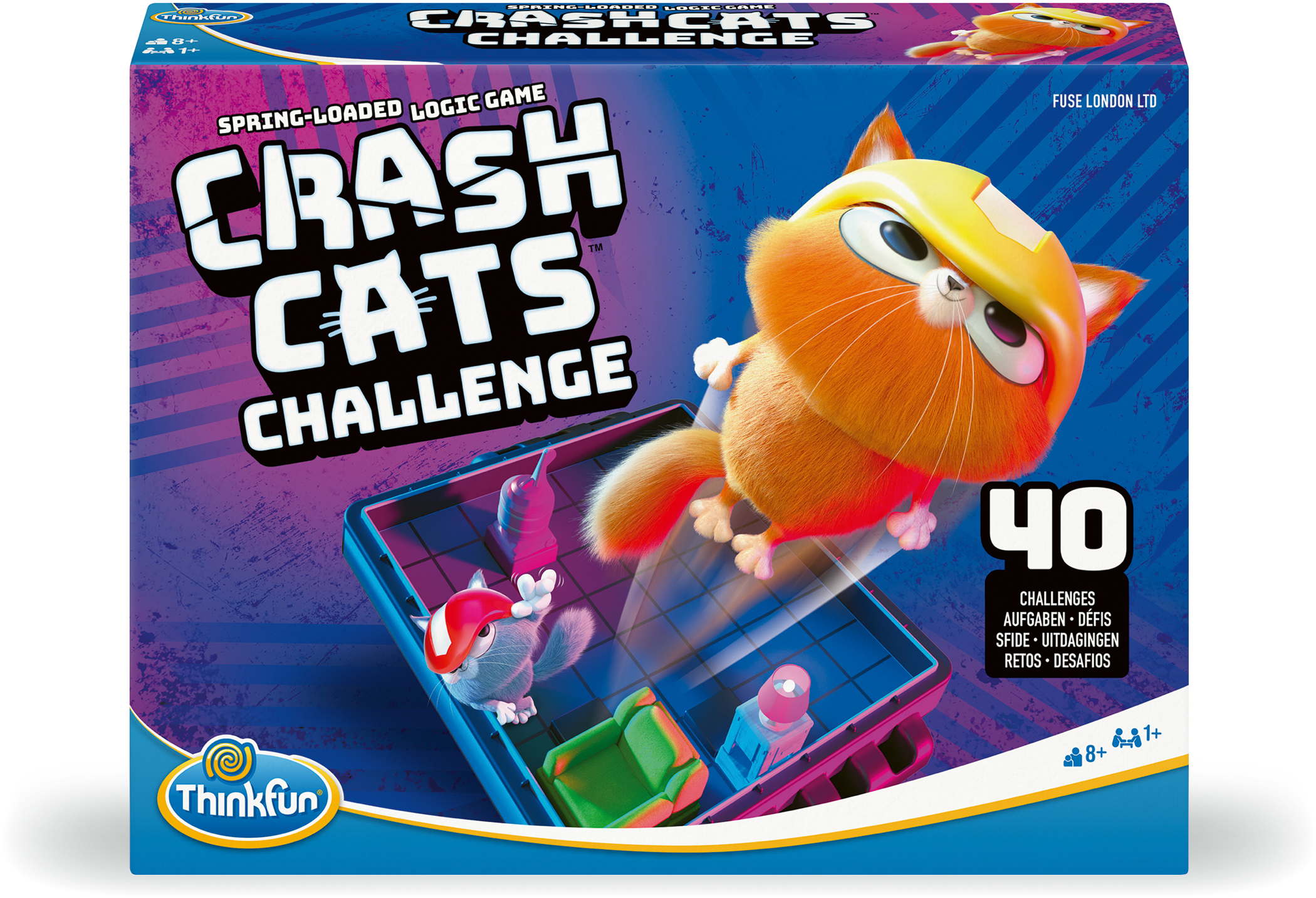 Thinkfun Kinderspiel Logikspiel Crash Cats Challenge 76650