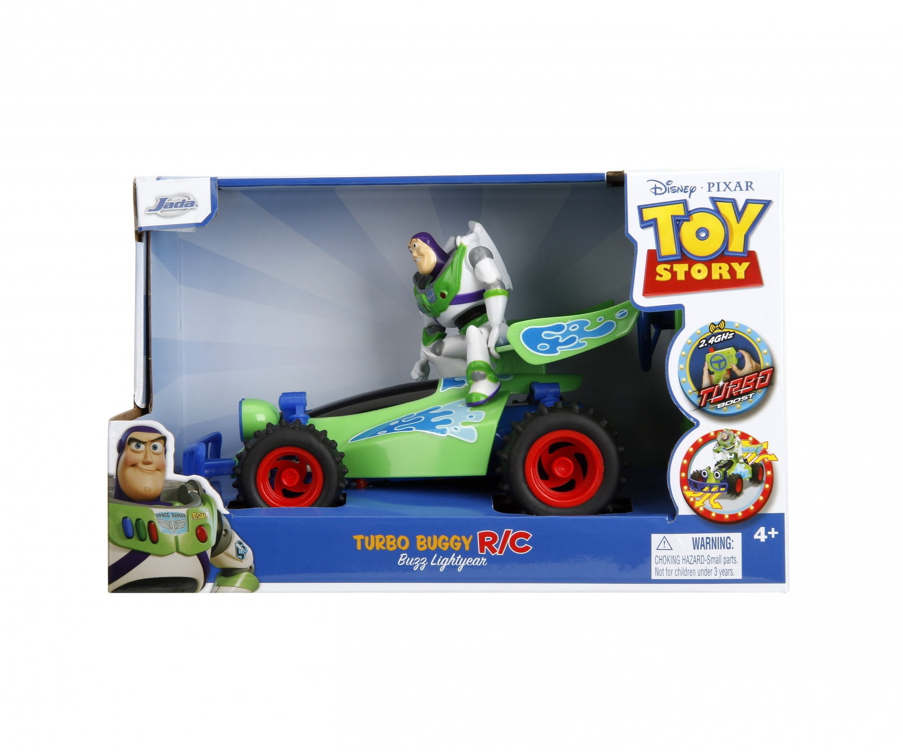Dickie ferngesteuertes Fahrzeug Auto Go Crazy RC Toy Story Buggy with Woody 203153004