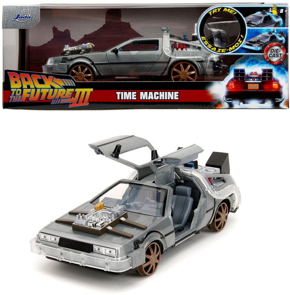 Jada Modellauto Hollywood Rides Zur�ck in die Zukunft 3 Time Machine 1:24 9334996314R00