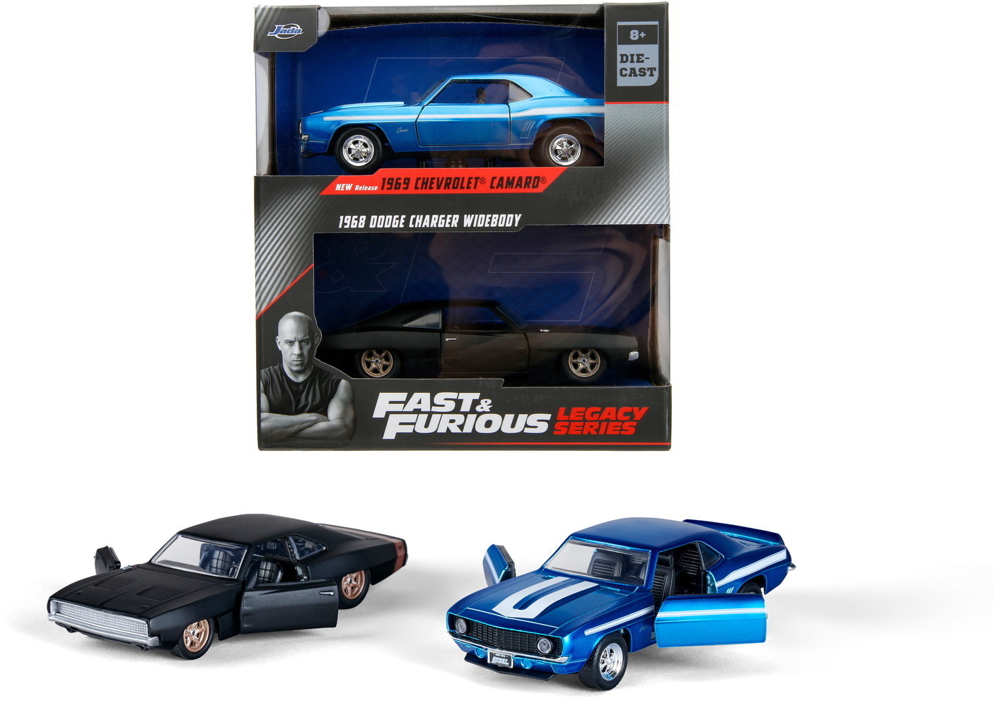 Jada Modellauto Hollywood Rides Fast & Furious Twin Pack Wave 2/1 1:32 9334251314R00