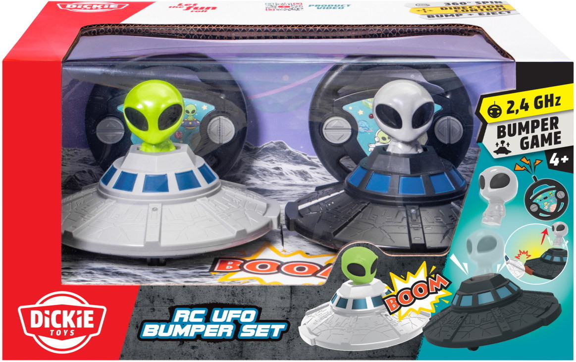Dickie ferngesteuertes Fahrzeug Auto Go Crazy UFO Bumper Set 201104015