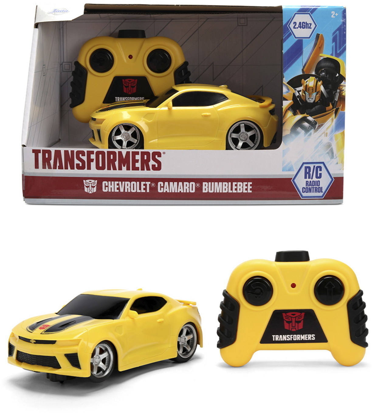 Jada ferngesteuertes Fahrzeug Auto RC Transformers Bumblebee 1:32 9336834314R00
